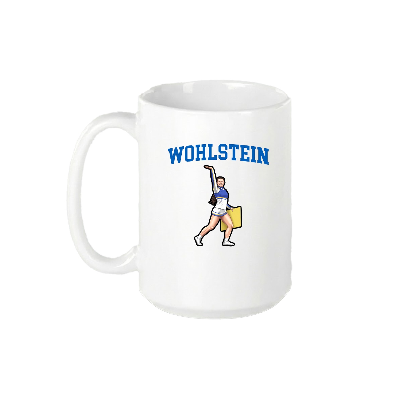 15oz Coffee Mug — Shirsey in White