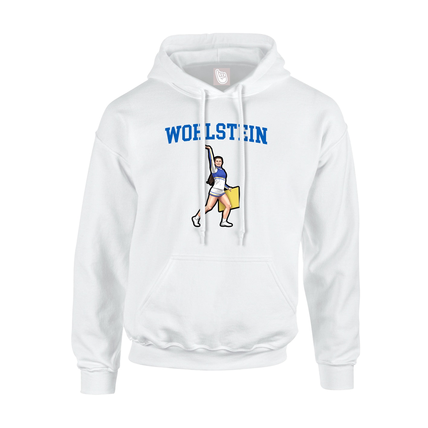 Hoodie — Shirsey in White