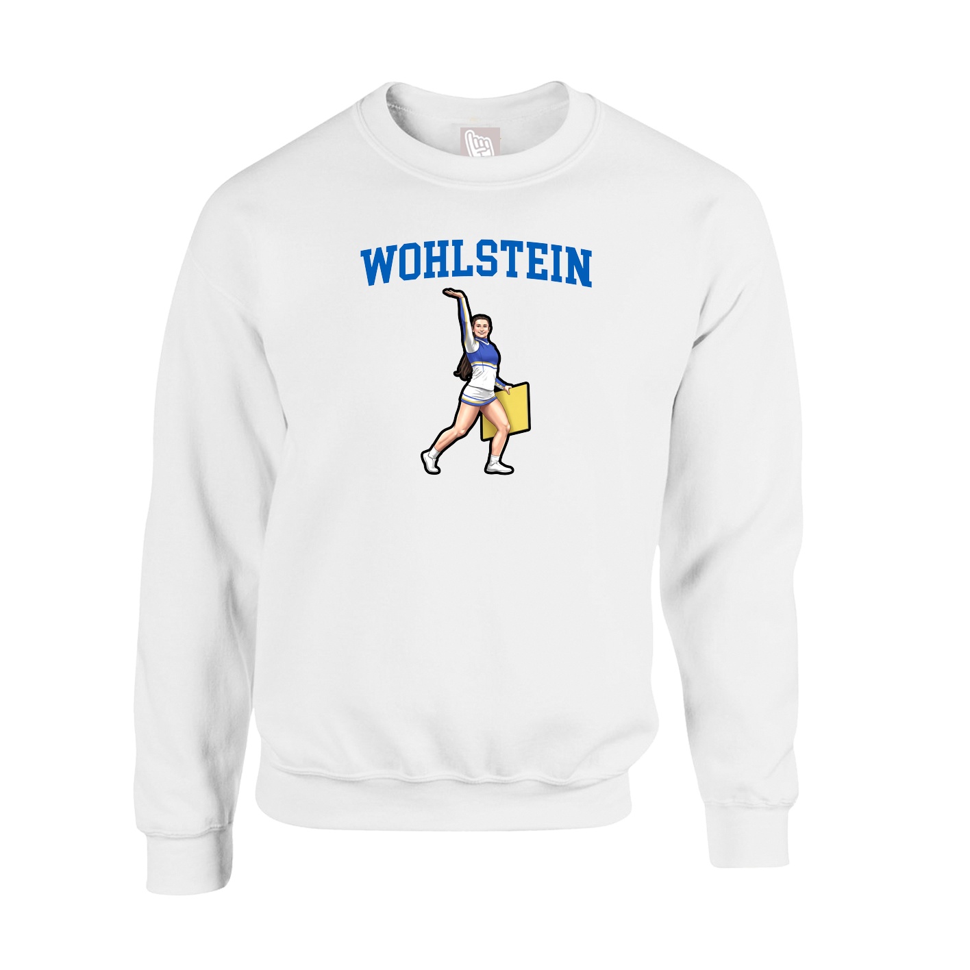 Fleece Crew — Shirsey in White