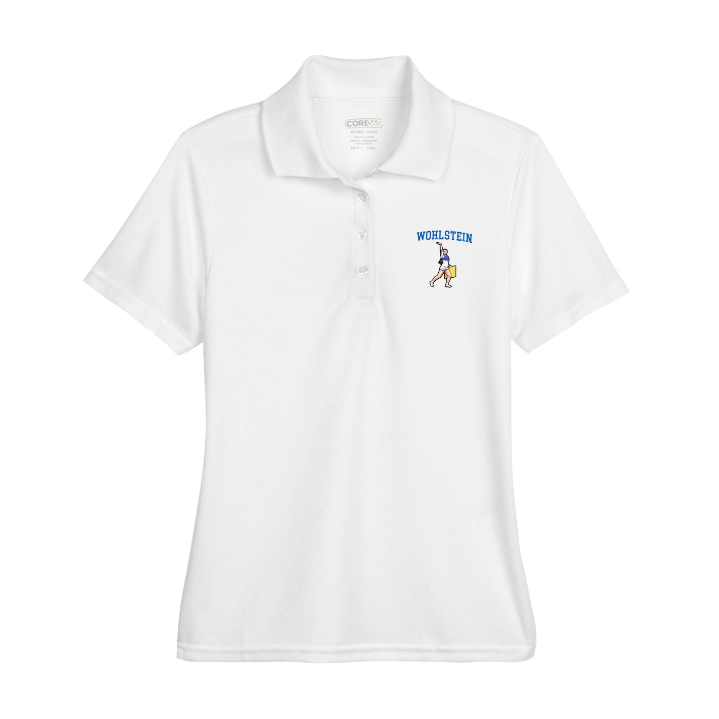 Womens Performance Polo — Shirsey in White