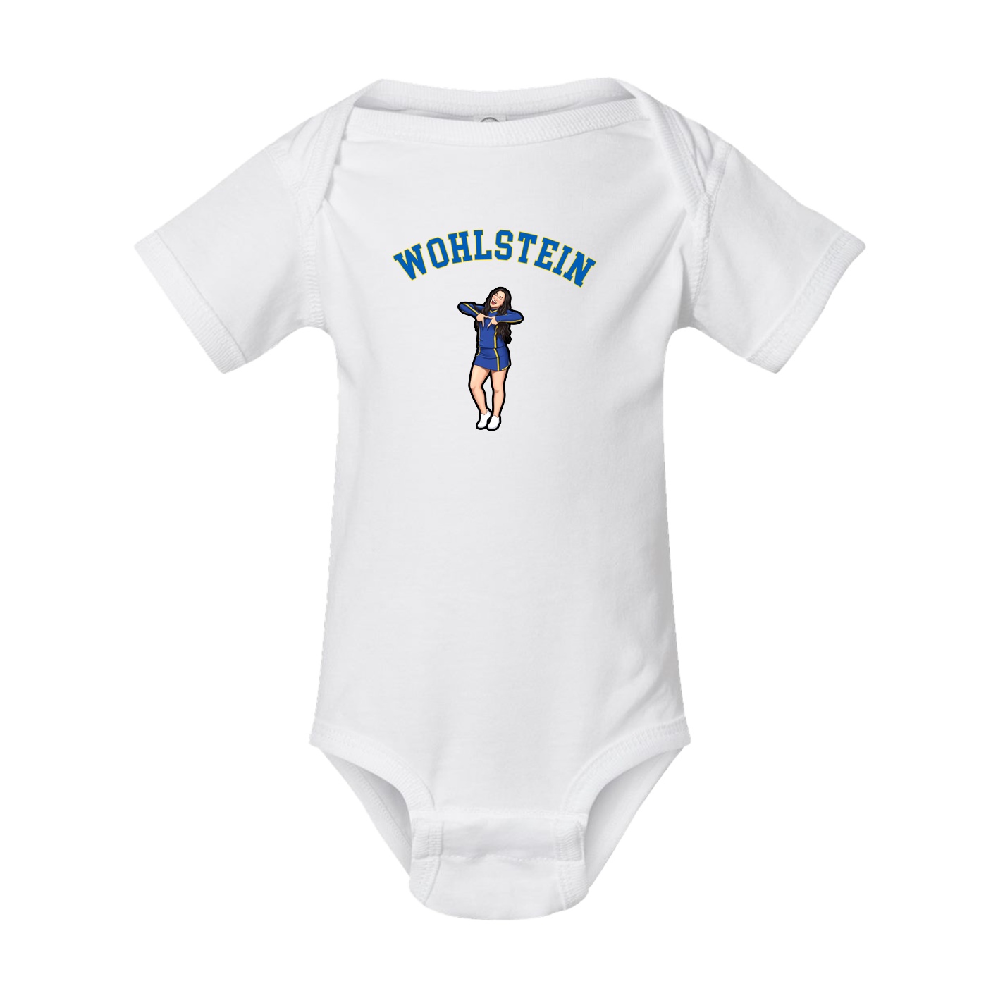 Baby Onesie — Shirsey Arch in White