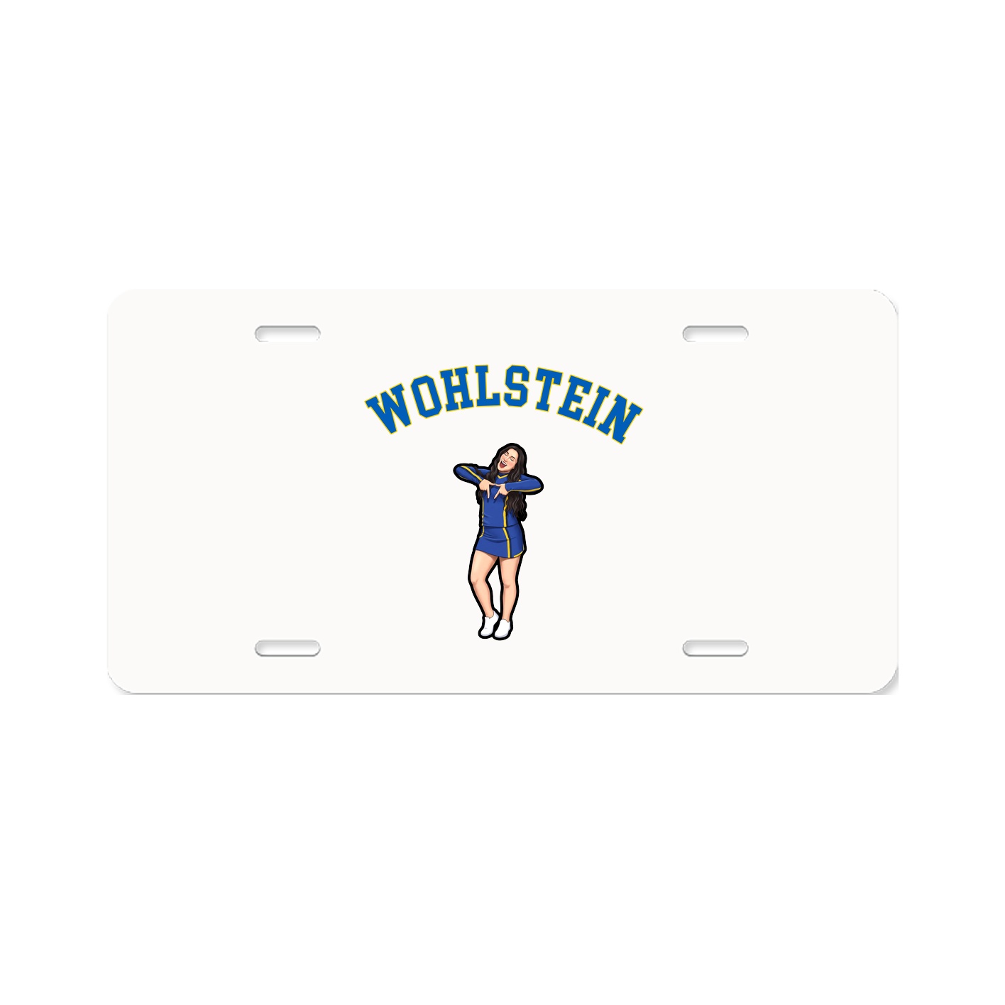 License Plate — Shirsey Arch in Classic
