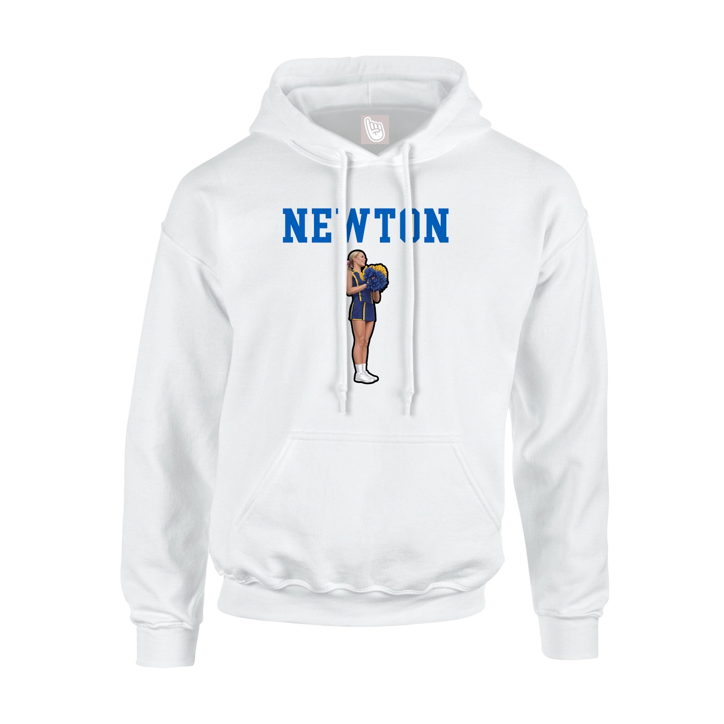 Hoodie — Shirsey in White