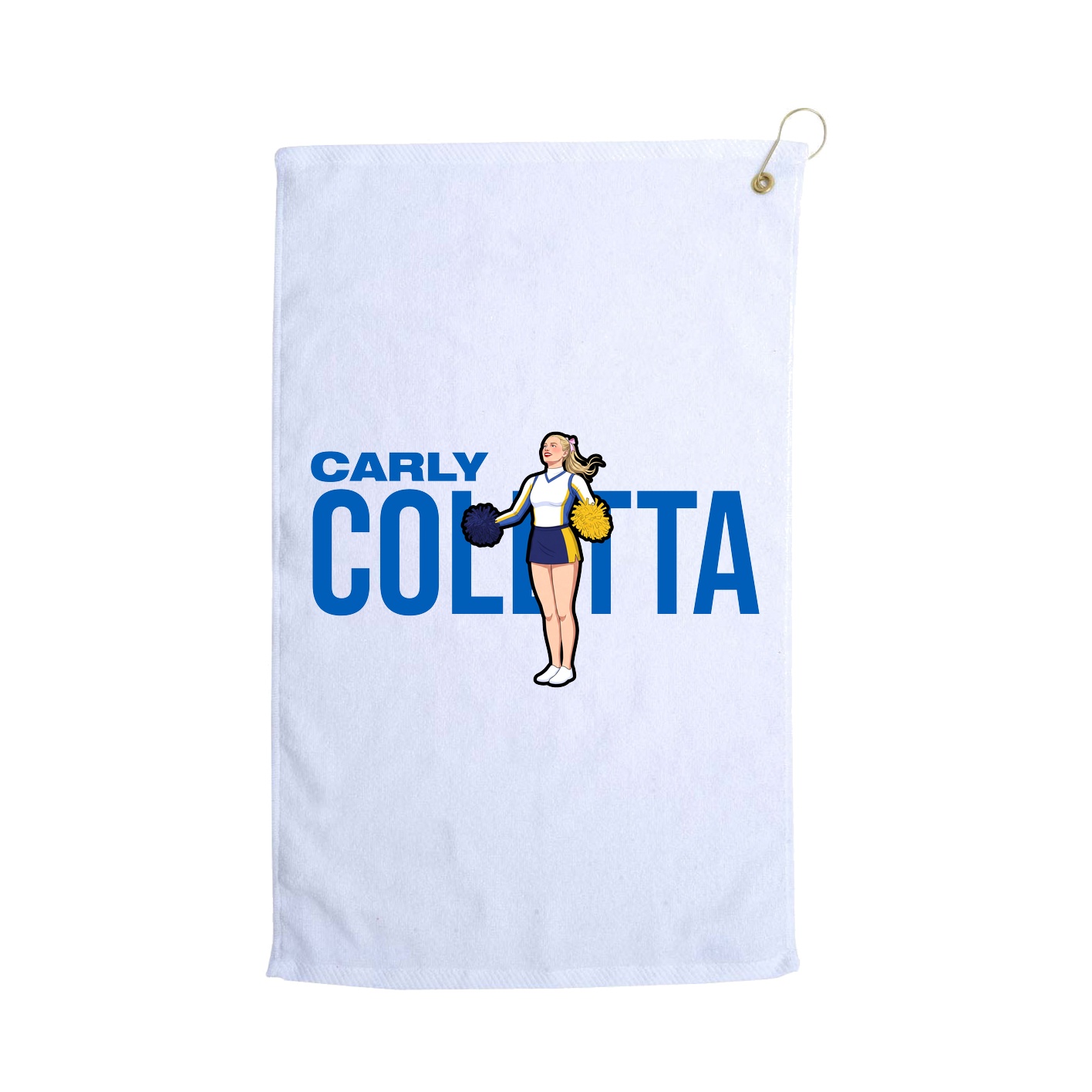 Golf Towel — Player Name in White