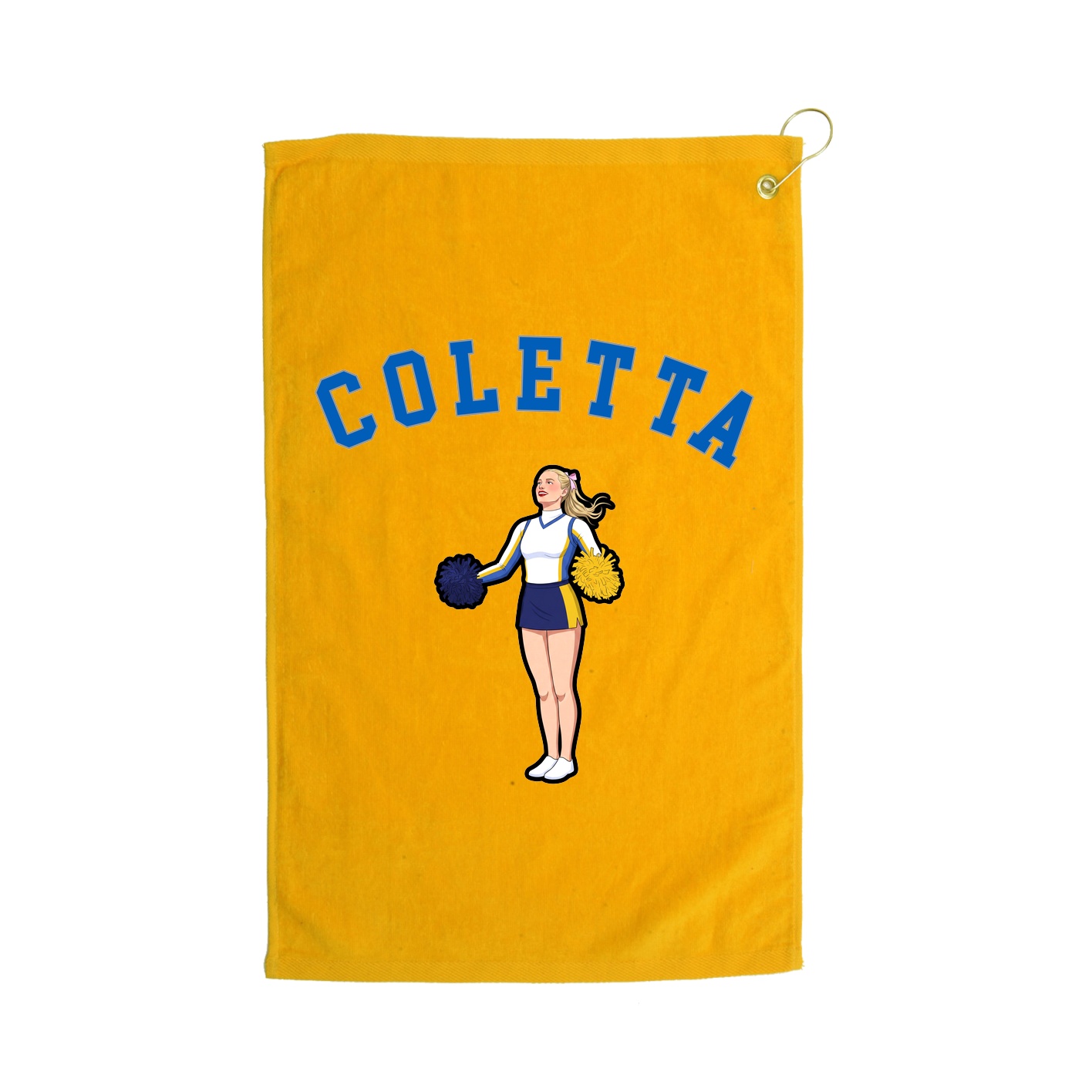 Golf Towel — Shirsey Arch in Gold