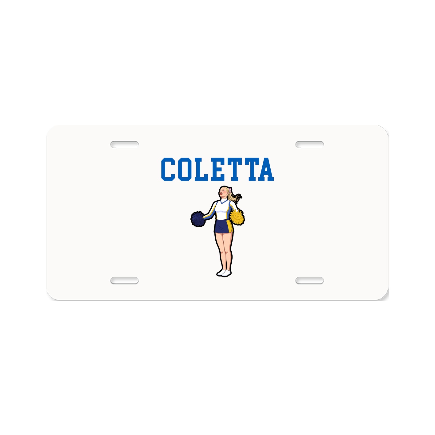 License Plate — Shirsey in Classic
