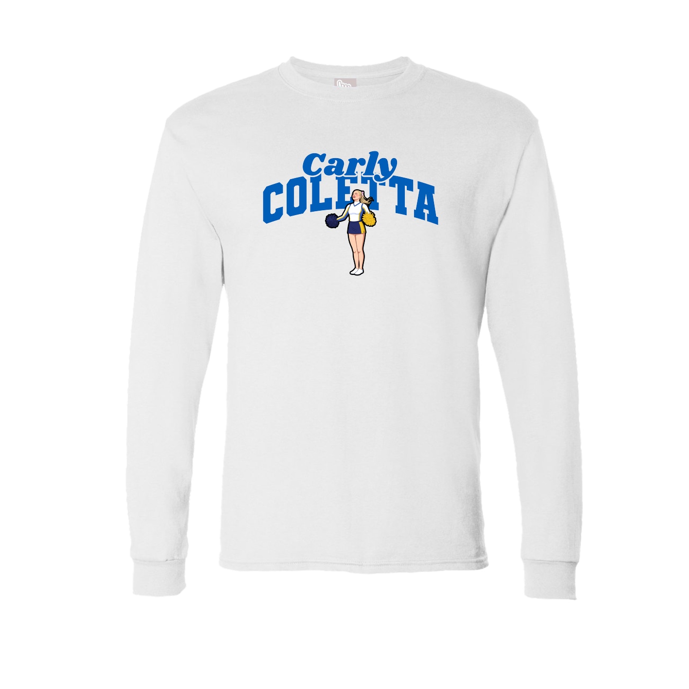 Long Sleeve Tee — Signature Arch in White
