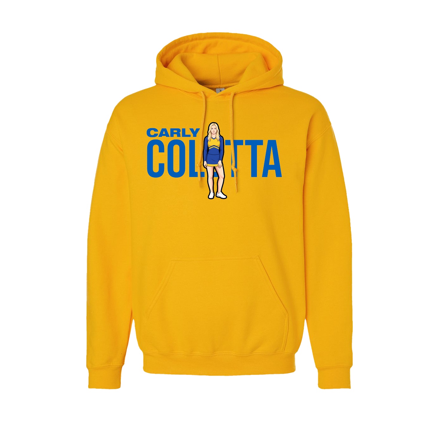 Youth Hoodie — Player Name in Gold