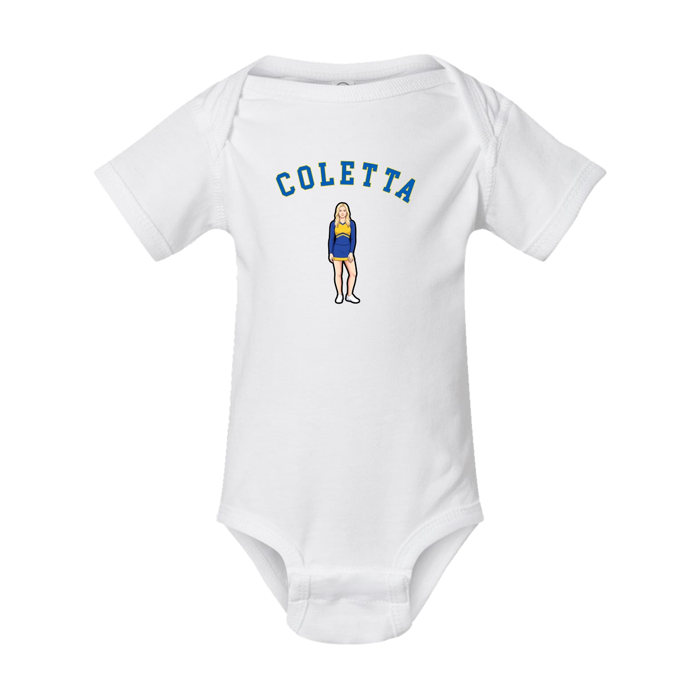 Baby Onesie — Shirsey Arch in White