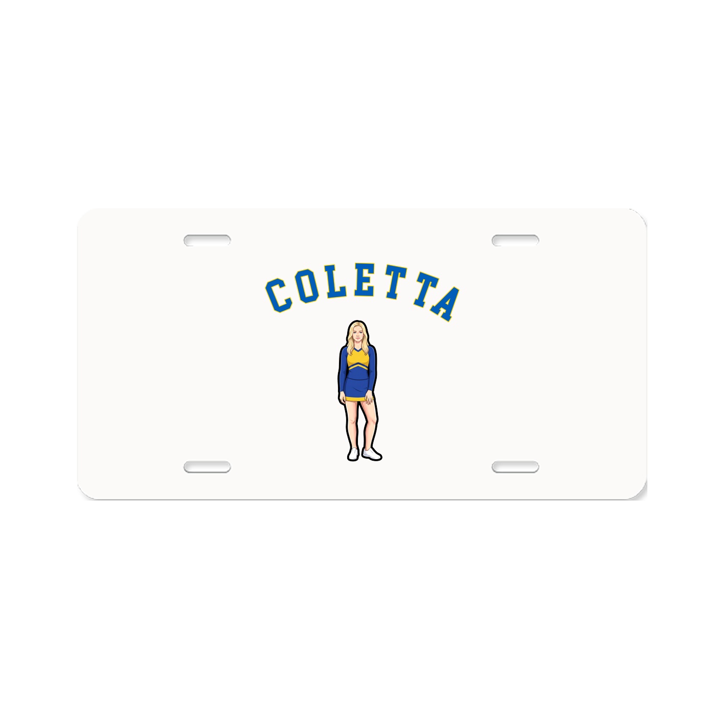 License Plate — Shirsey Arch in Classic