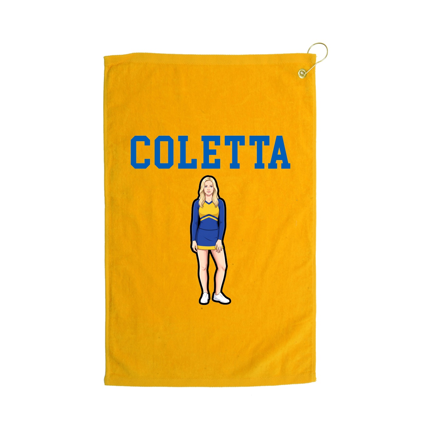 Golf Towel — Shirsey in Gold