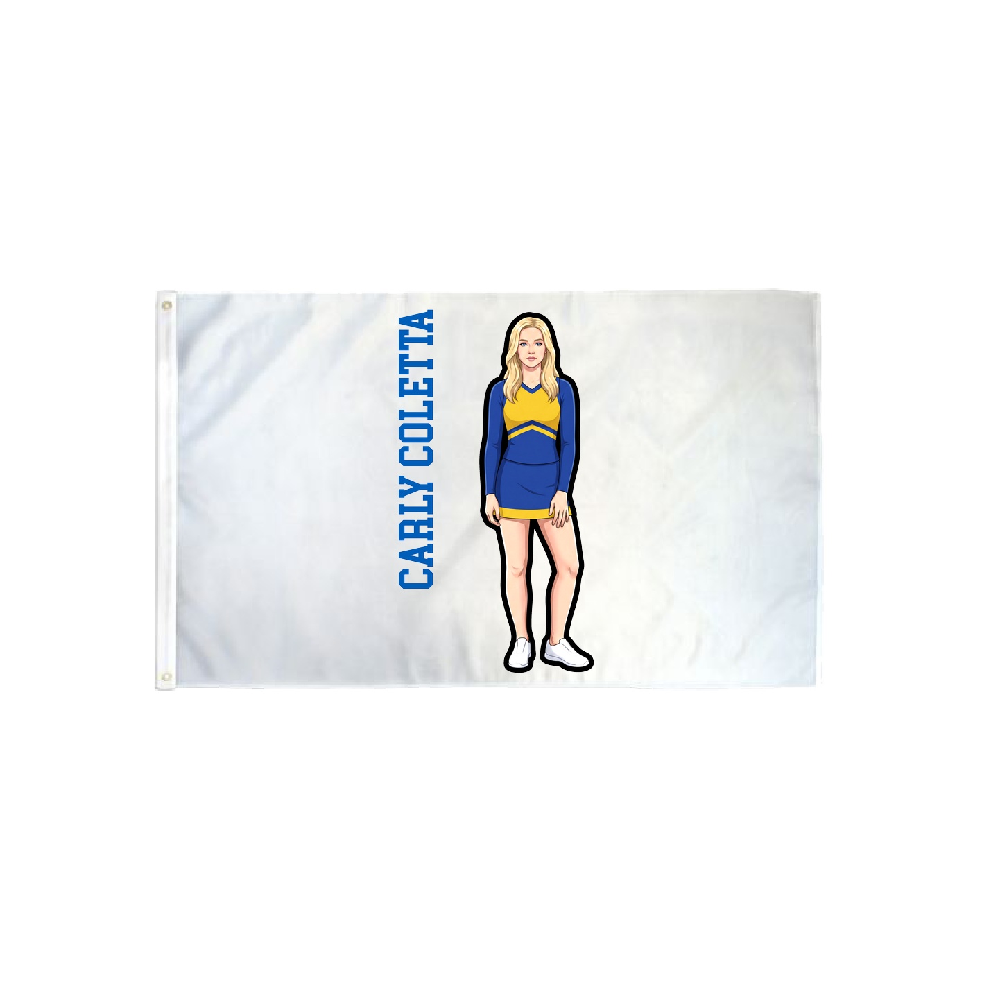 3x5 Flag — Name Vertical in Classic