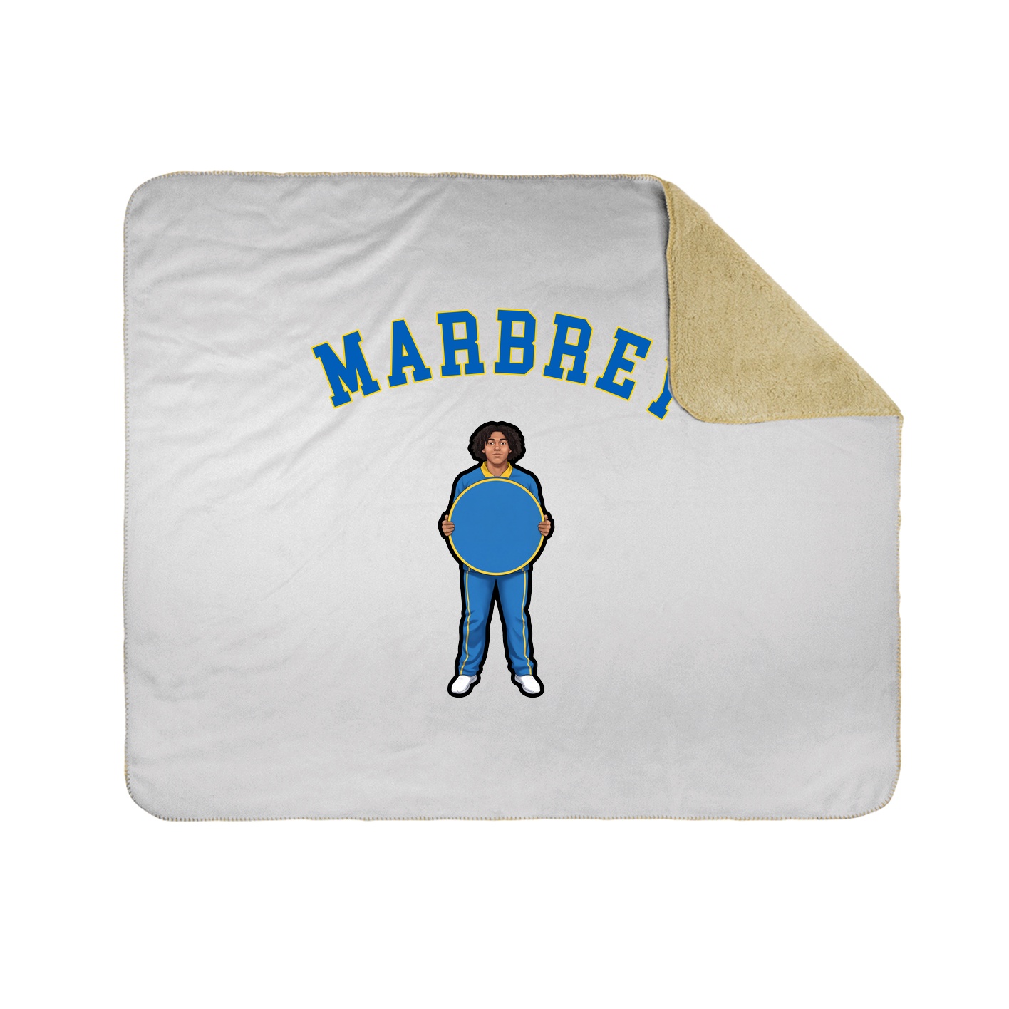 Throw Blanket — Shirsey Arch in White