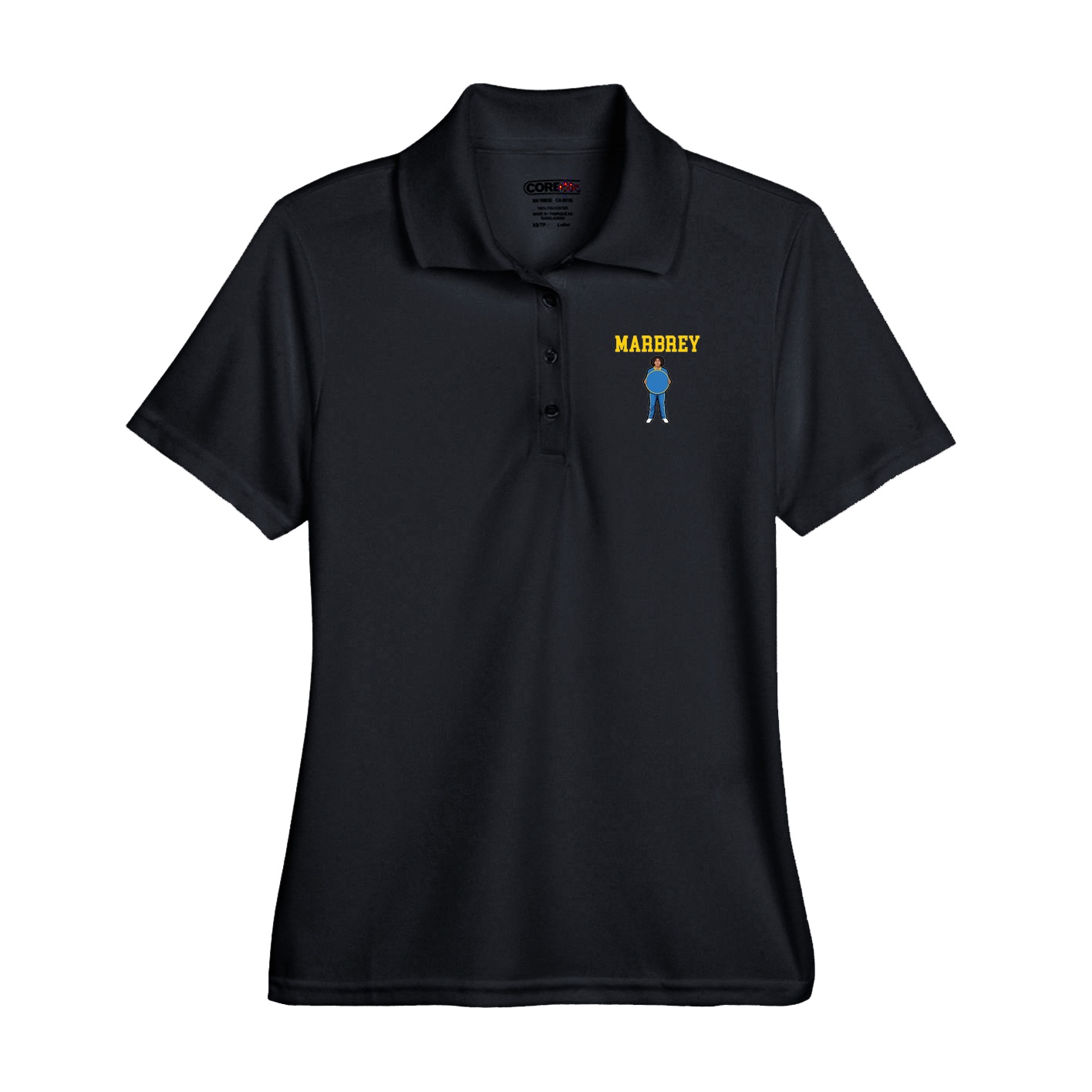 Performance Polo — Shirsey in Black