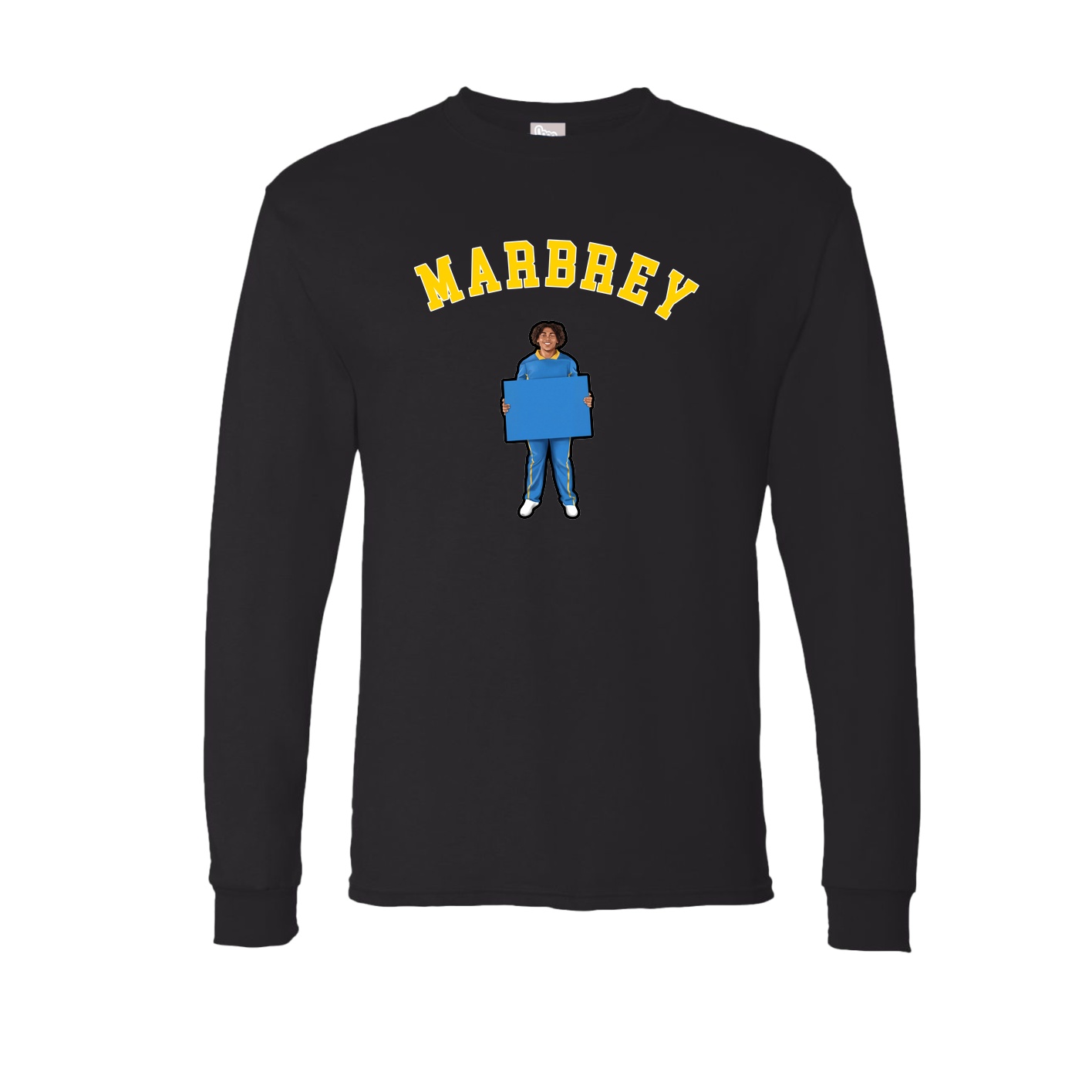 Long Sleeve Tee — Shirsey Arch in Black