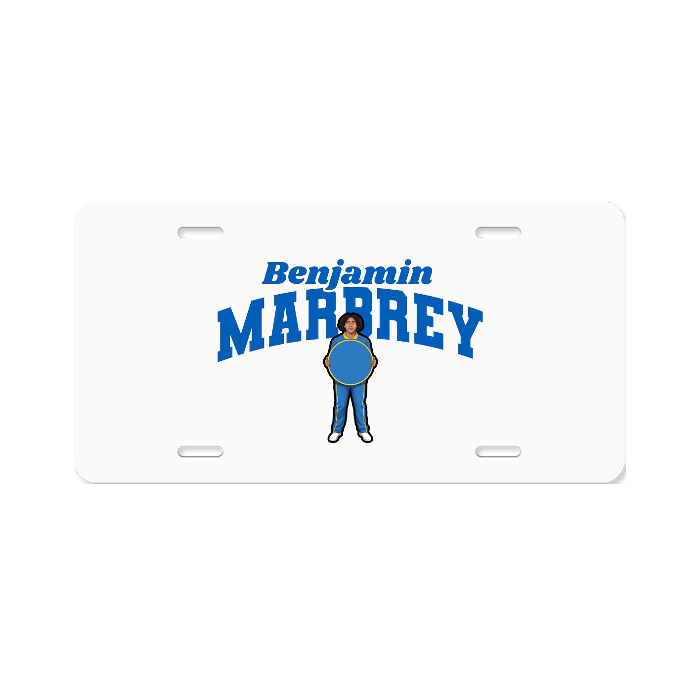 License Plate — Signature Arch in Classic