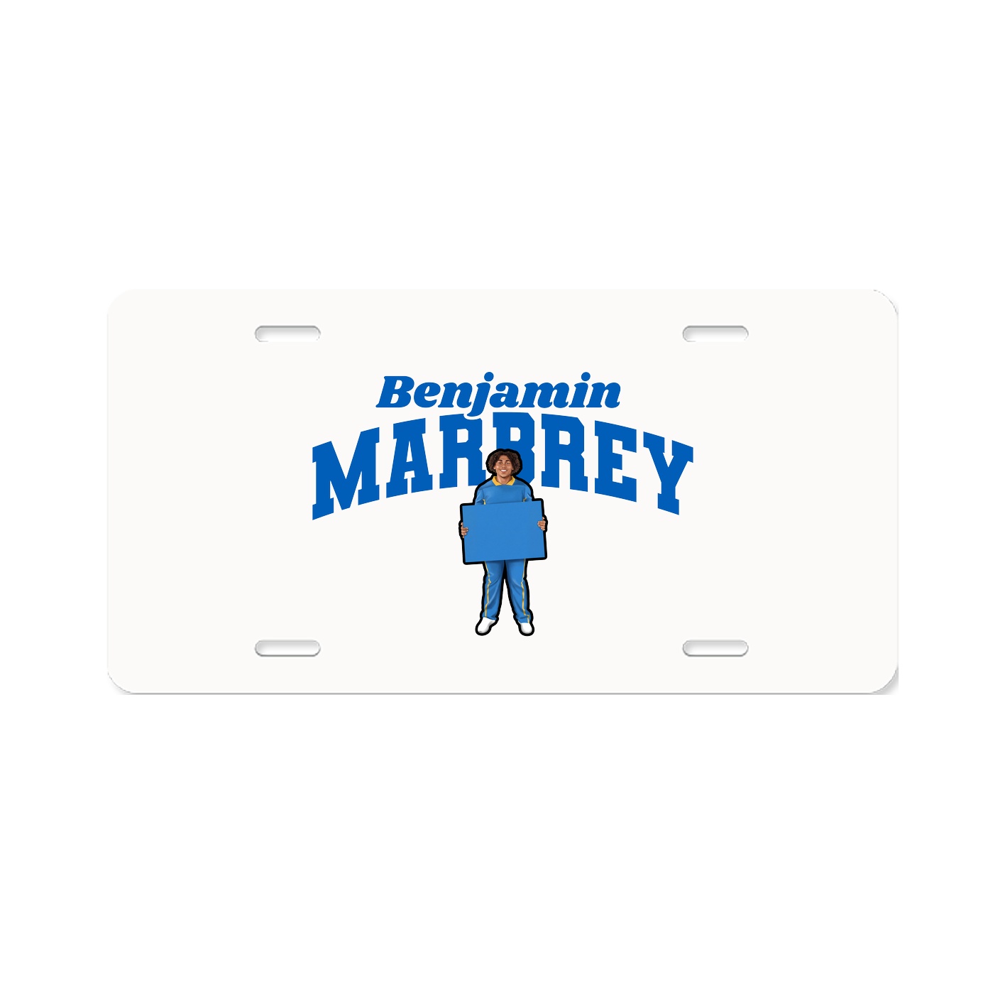License Plate — Signature Arch in Classic