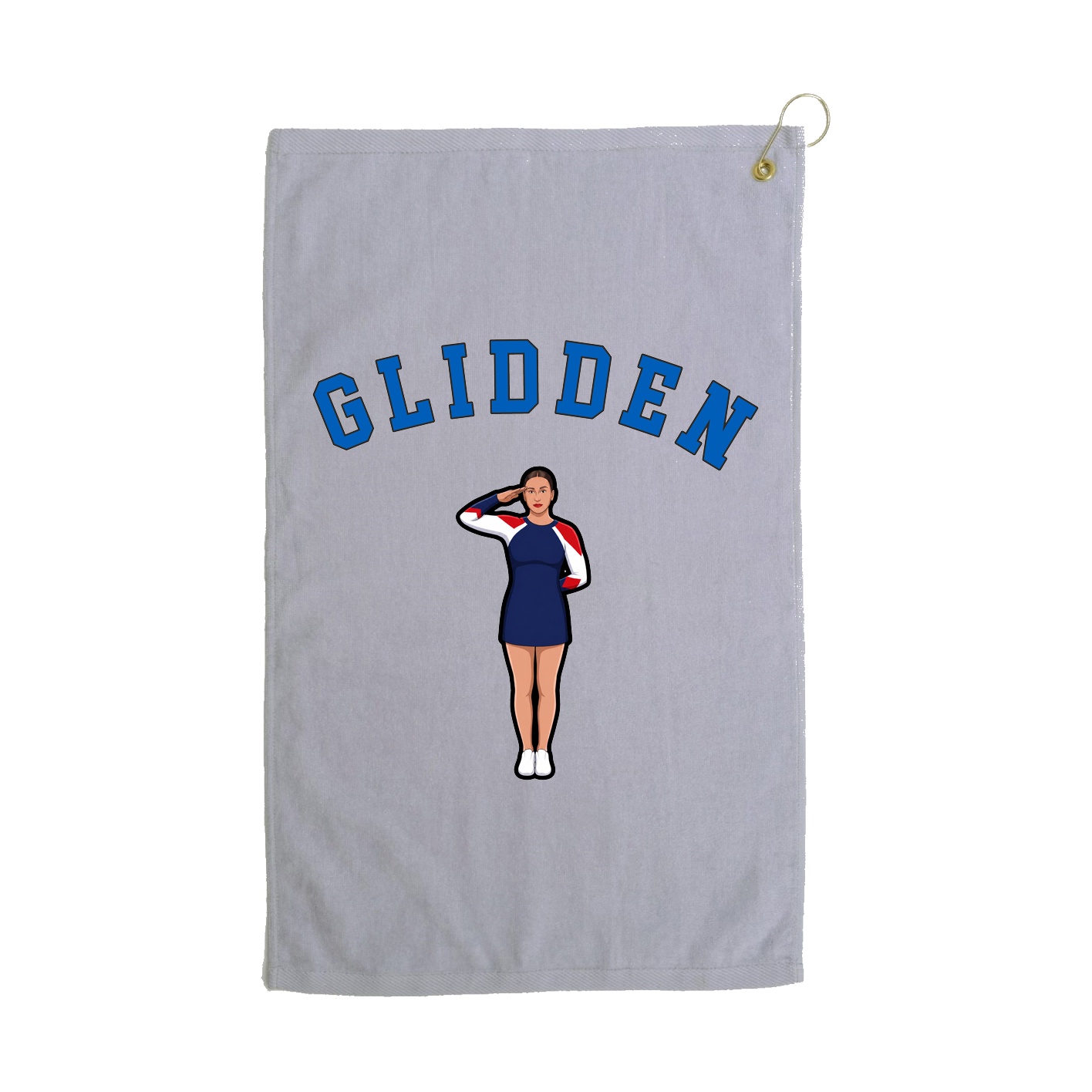 Golf Towel — Shirsey Arch in Grey