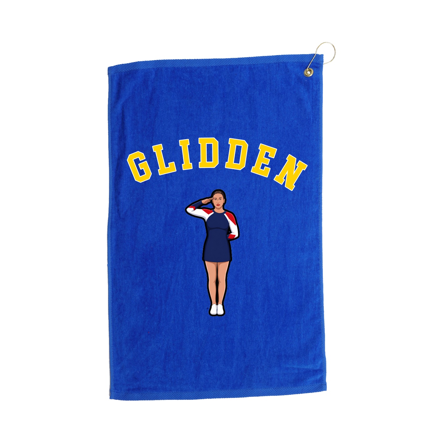 Golf Towel — Shirsey Arch in Royal