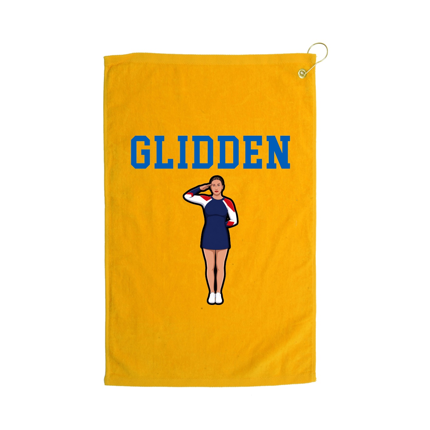 Golf Towel — Shirsey in Gold