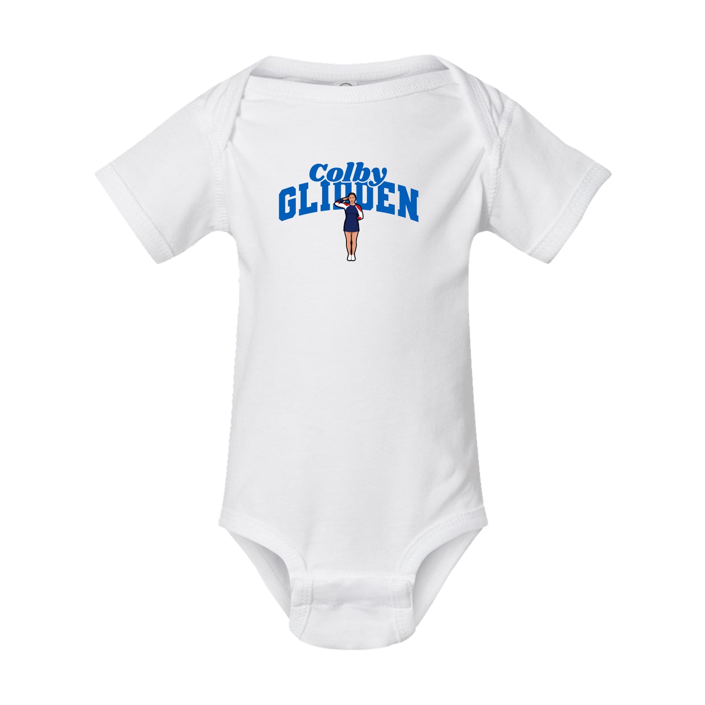 Baby Onesie — Signature Arch in White
