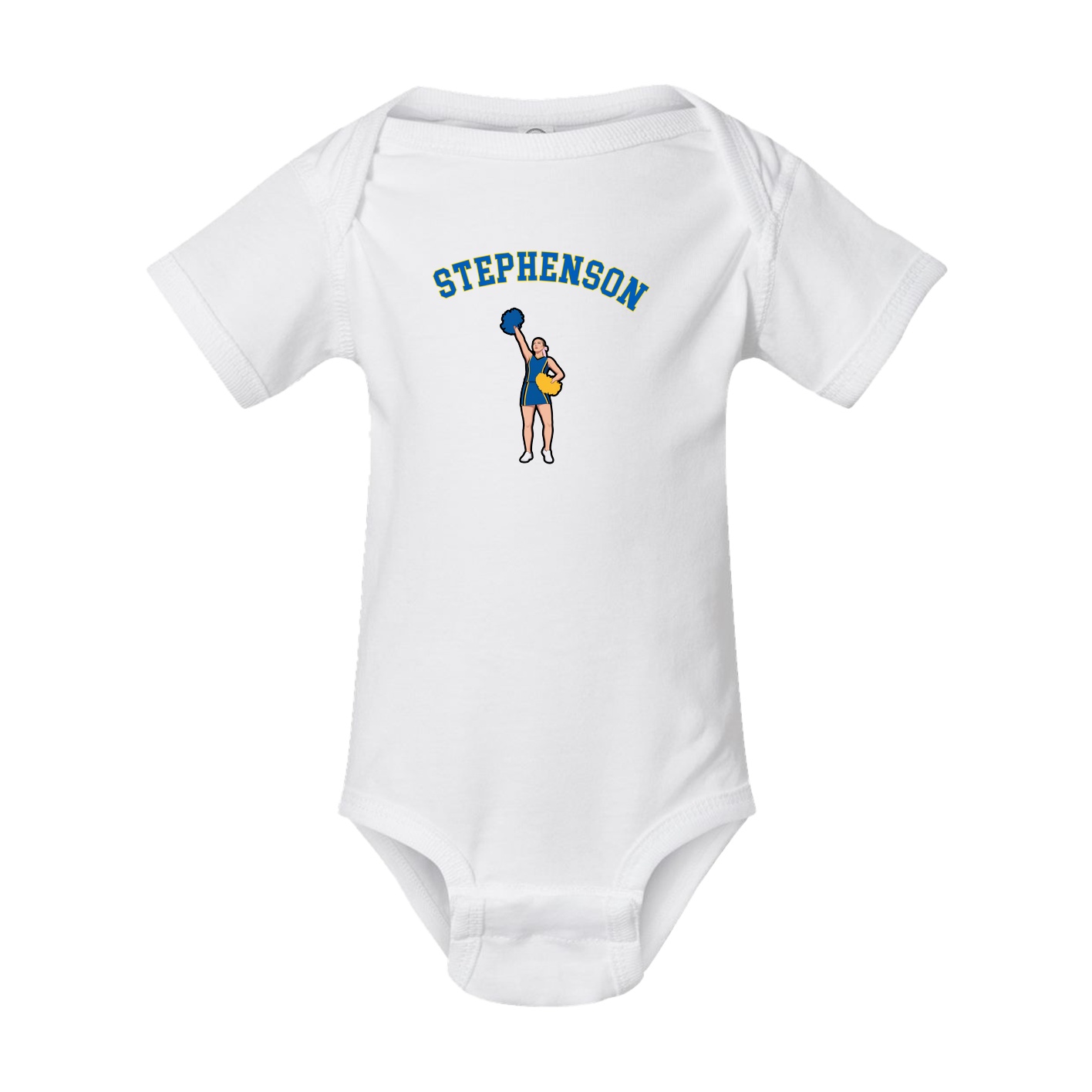 Baby Onesie — Shirsey Arch in White
