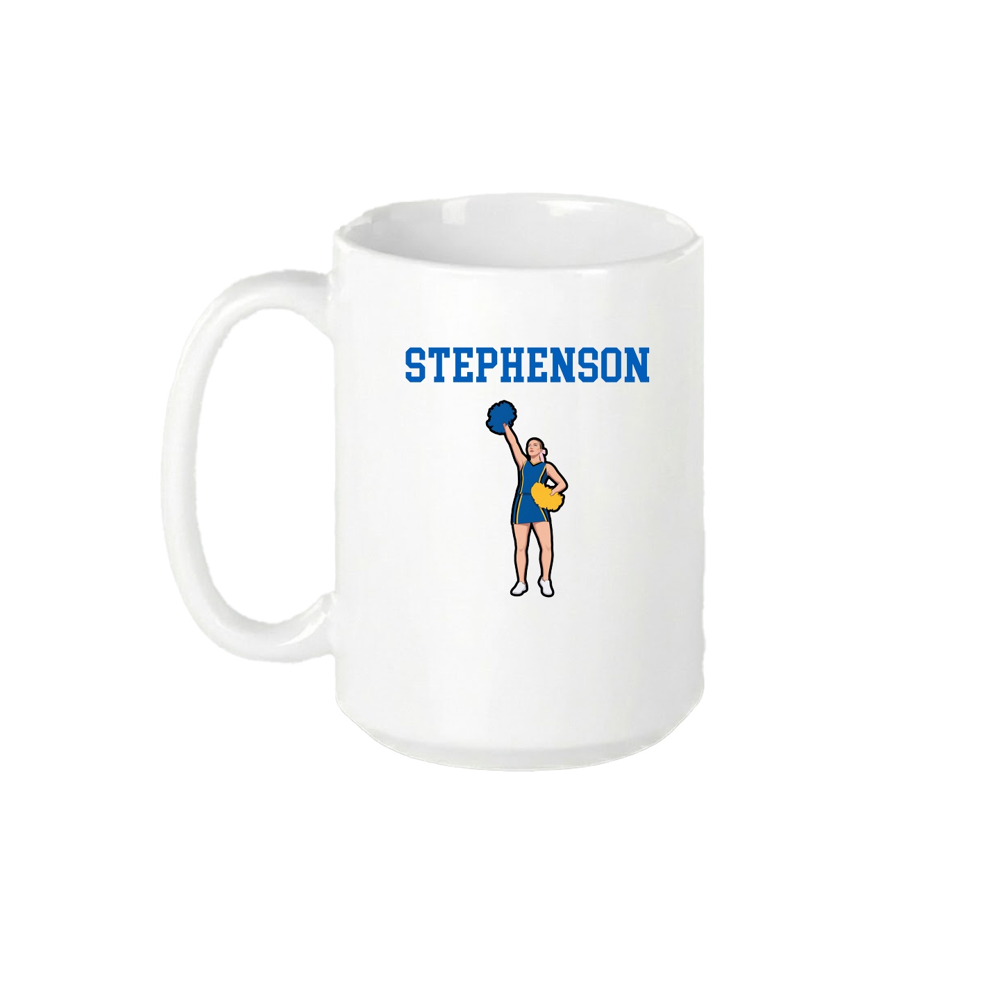 15oz Coffee Mug — Shirsey in White