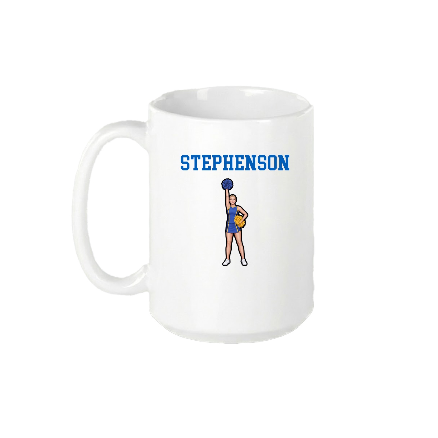15oz Coffee Mug — Shirsey in White