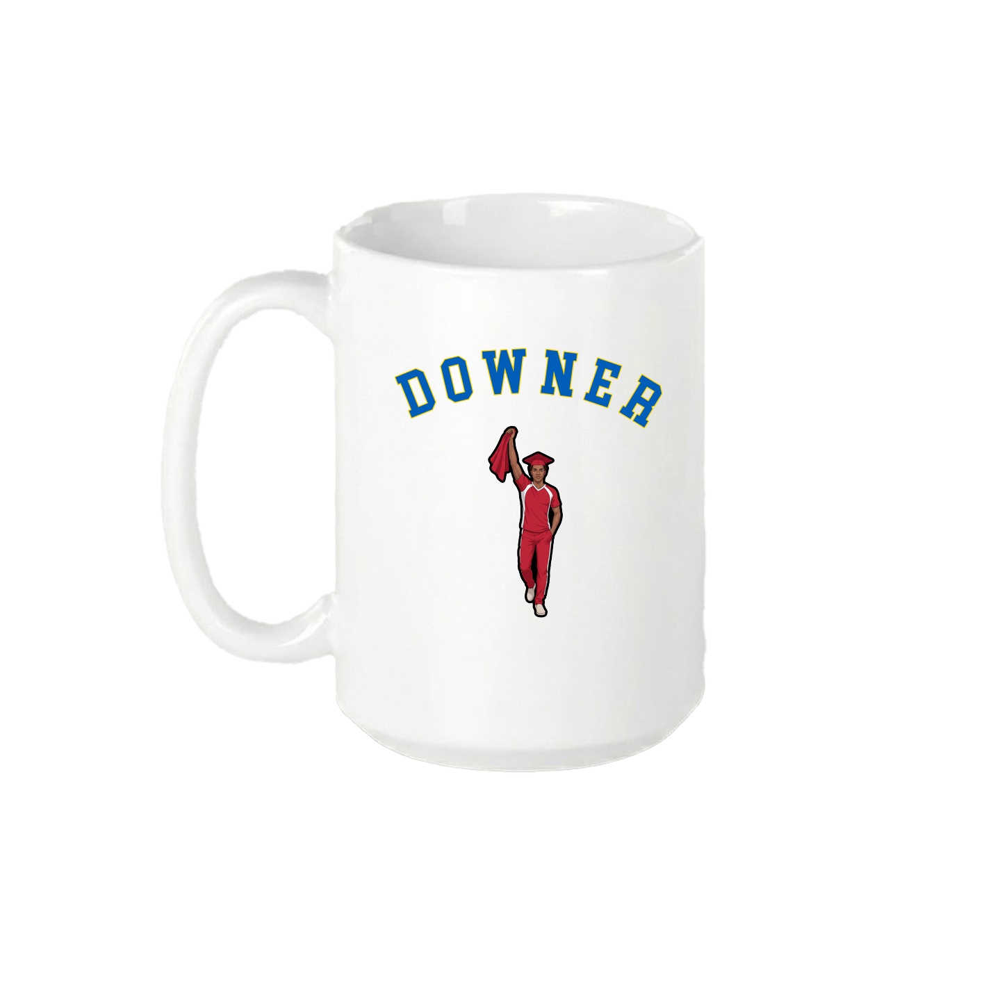 15oz Coffee Mug — Shirsey Arch in White