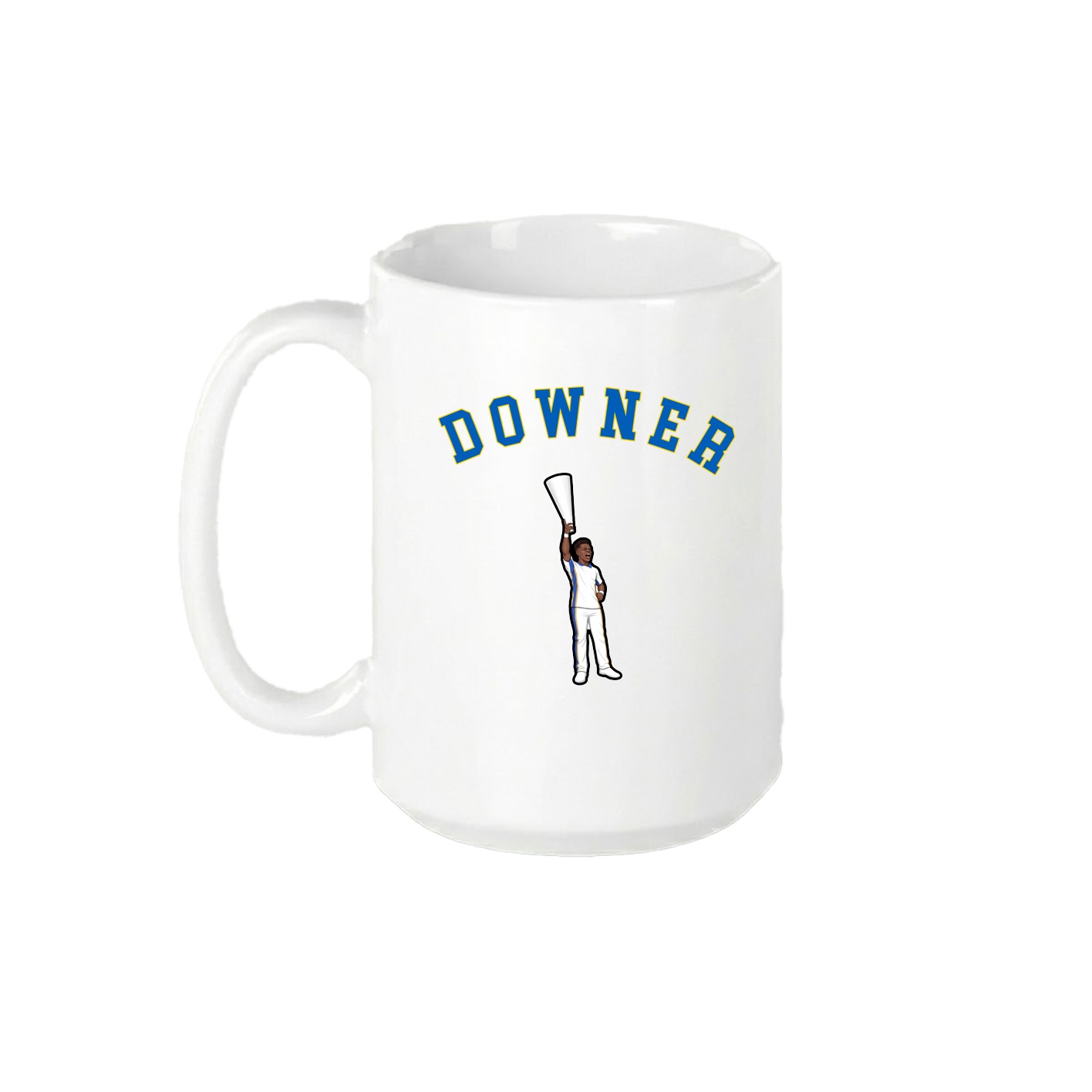 15oz Coffee Mug — Shirsey Arch in White