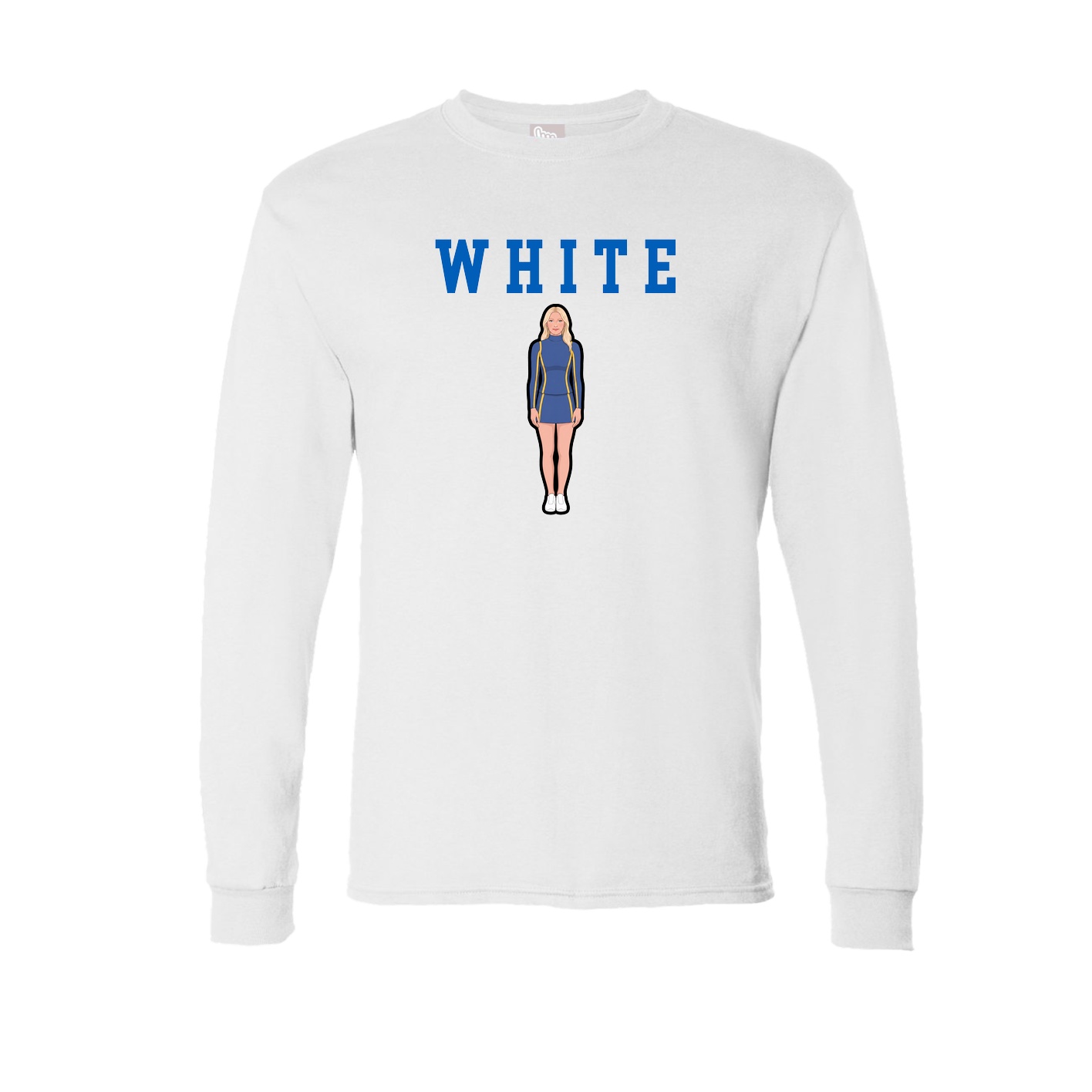 Long Sleeve Tee — Shirsey in White