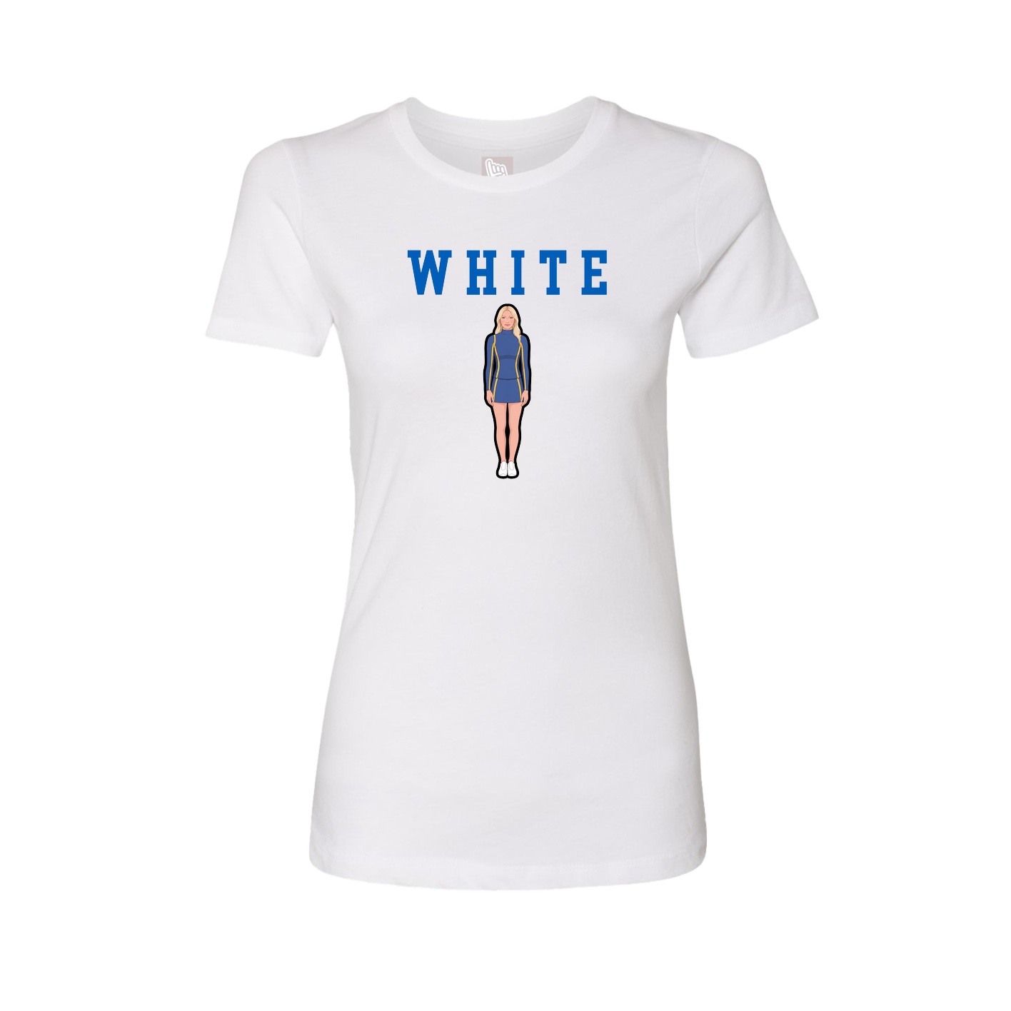 Fitted Women's Tee — Shirsey in White