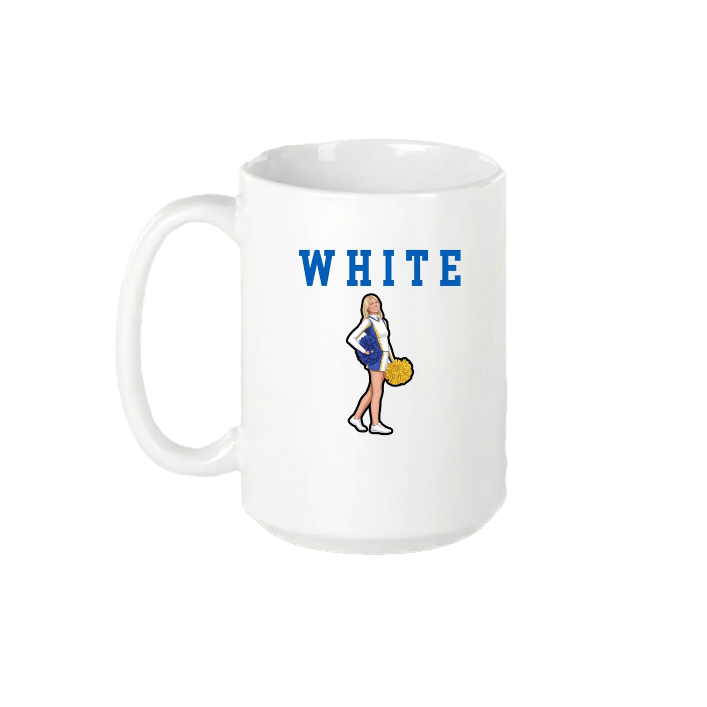 15oz Coffee Mug — Shirsey in White