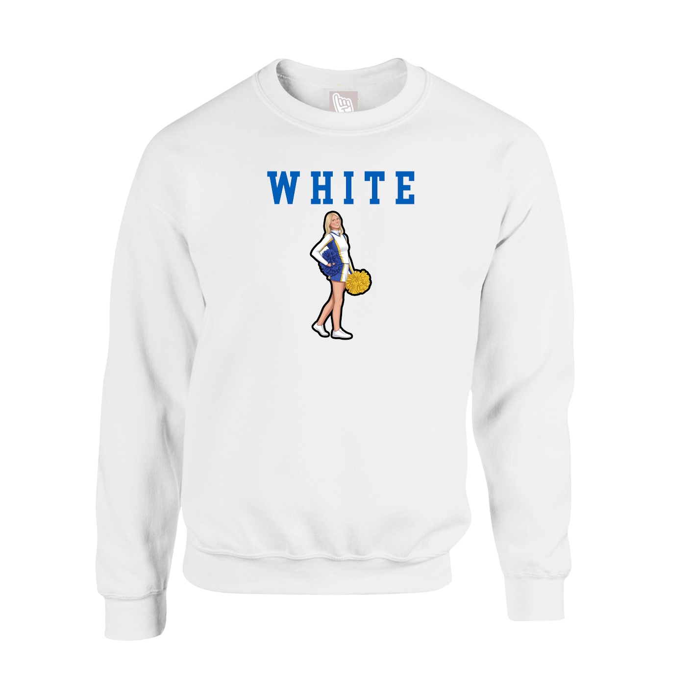 Fleece Crew — Shirsey in White