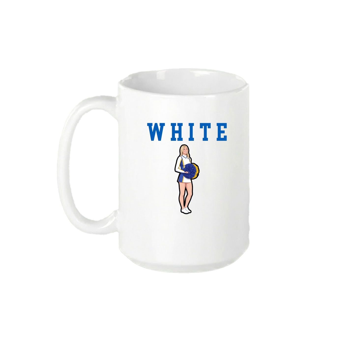 15oz Coffee Mug — Shirsey in White