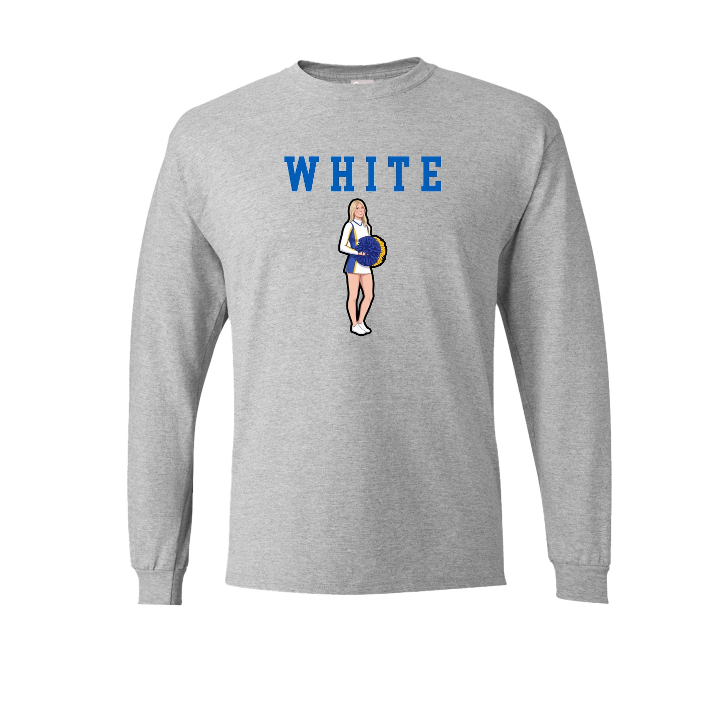 Long Sleeve Tee — Shirsey in Grey