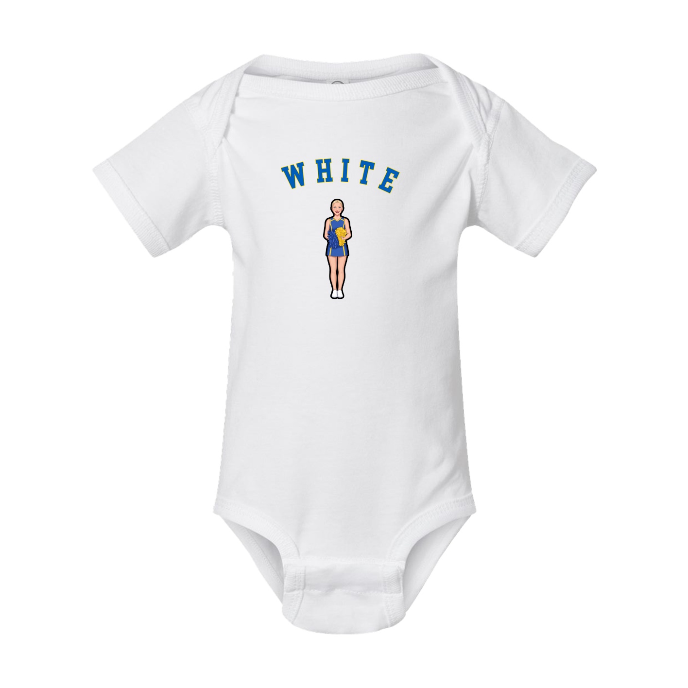 Baby Onesie — Shirsey Arch in White