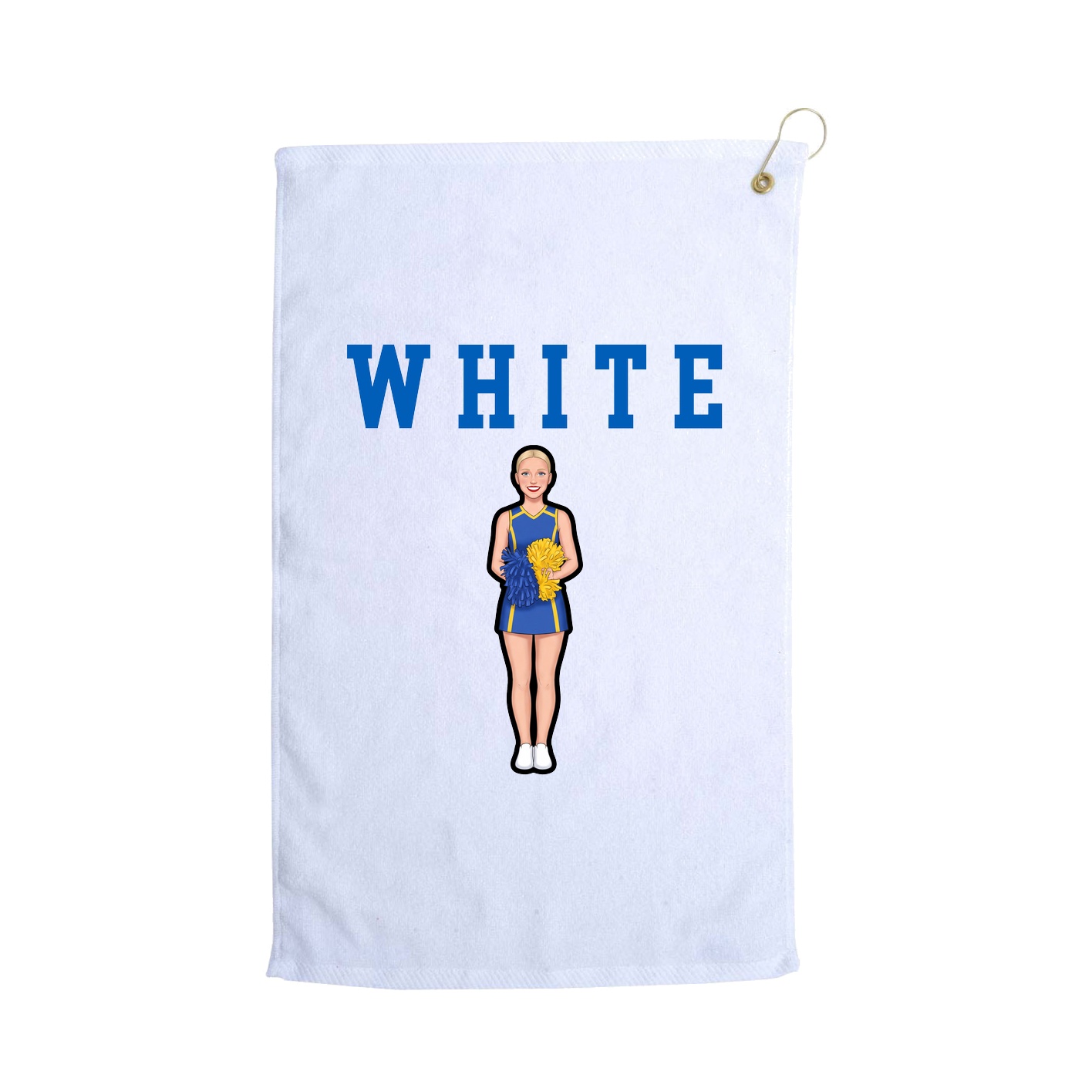Golf Towel — Shirsey in White