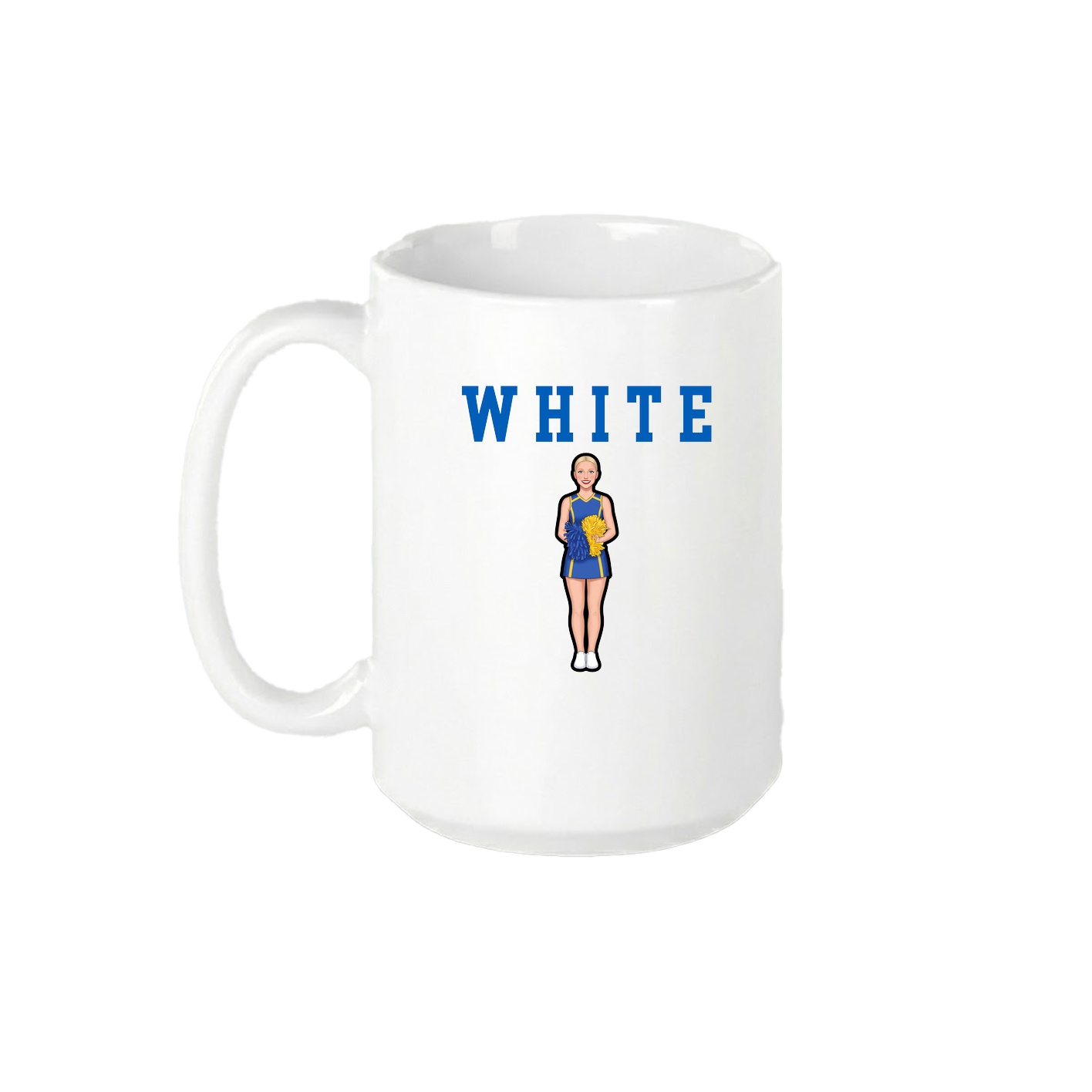 15oz Coffee Mug — Shirsey in White