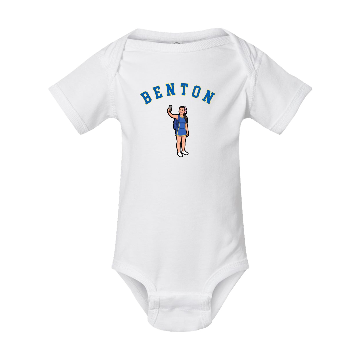 Baby Onesie — Shirsey Arch in White