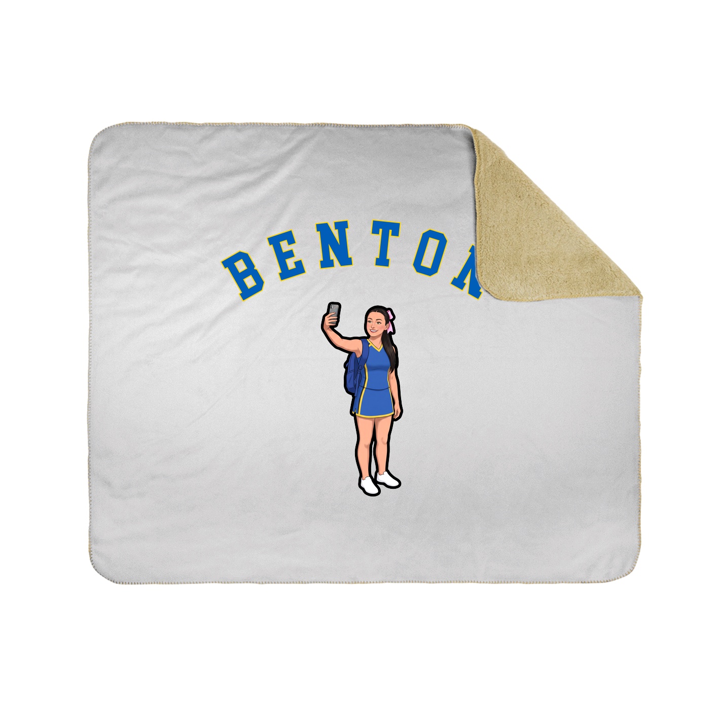 Throw Blanket — Shirsey Arch in White