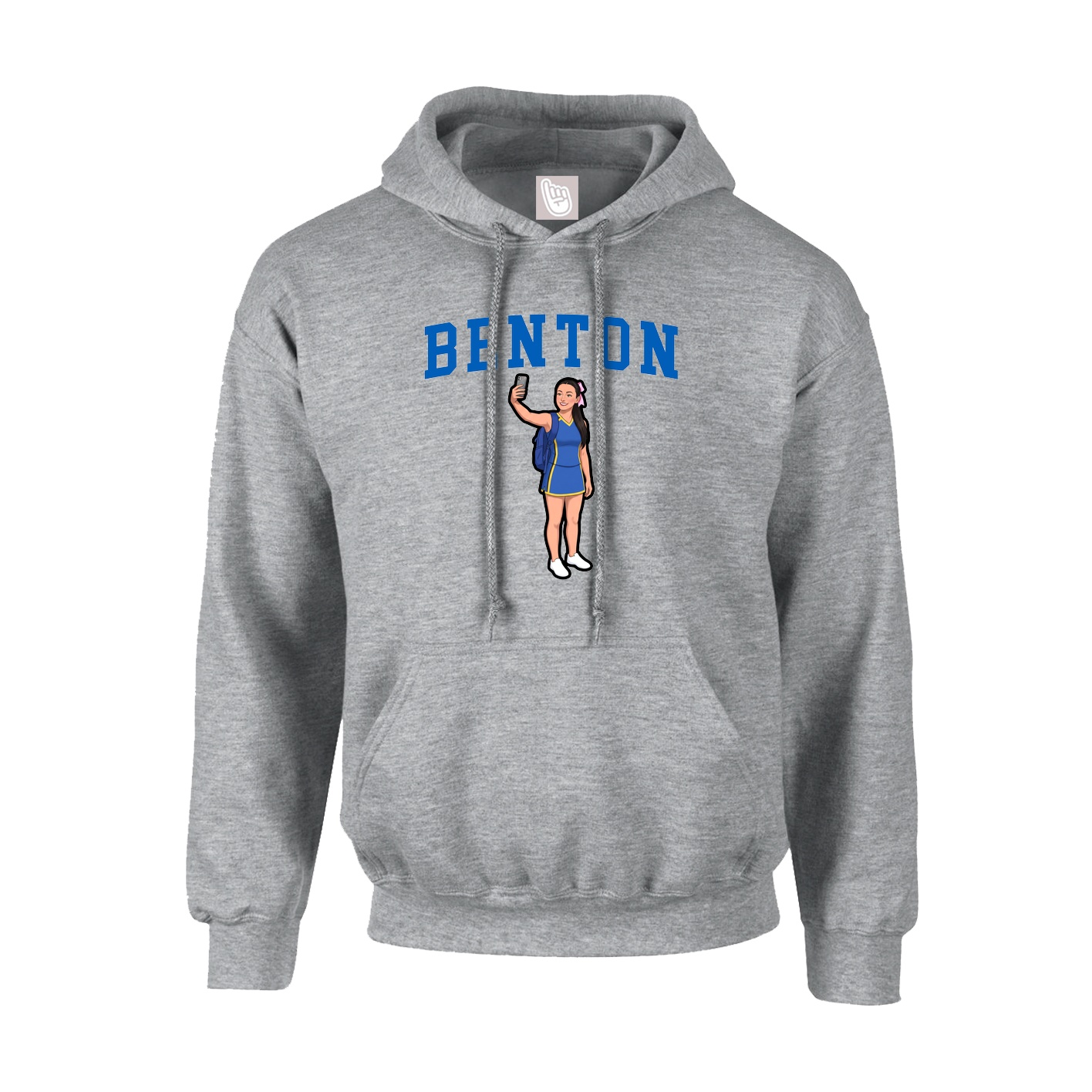 Youth Hoodie — Shirsey in Grey