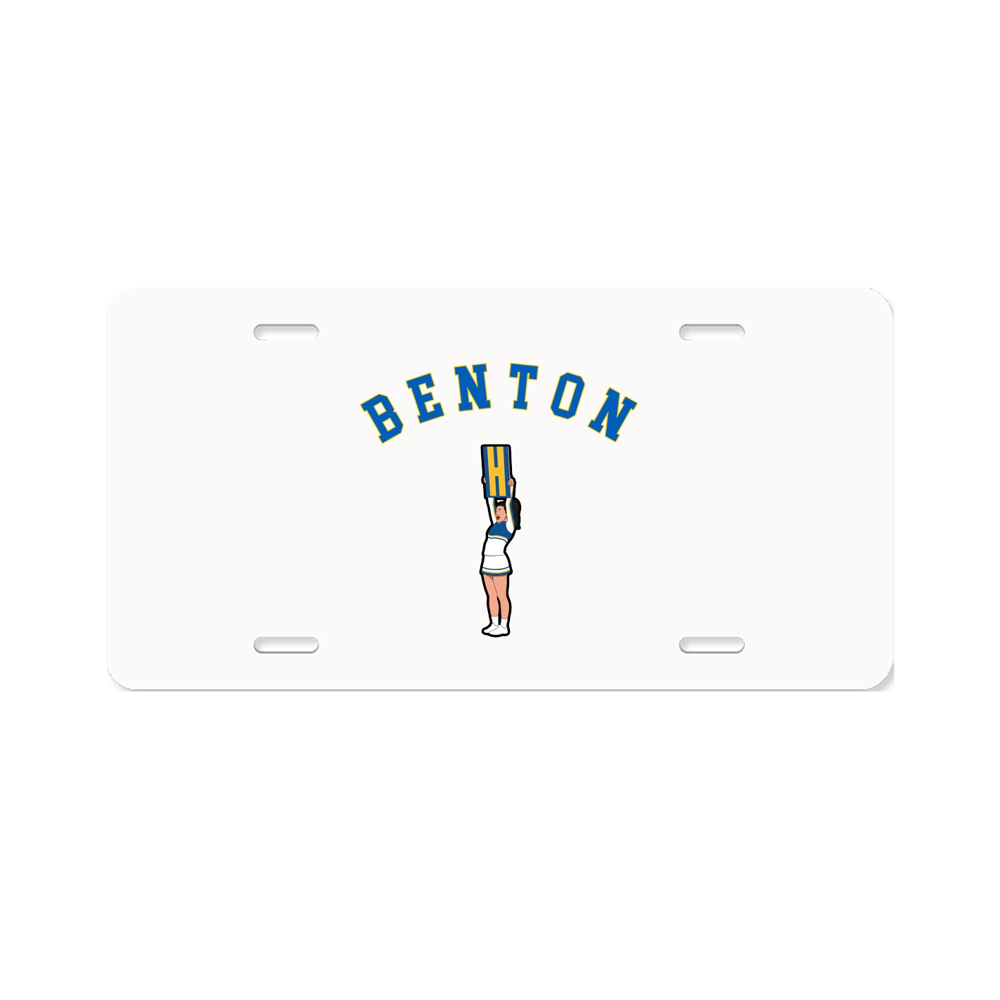 License Plate — Shirsey Arch in Classic