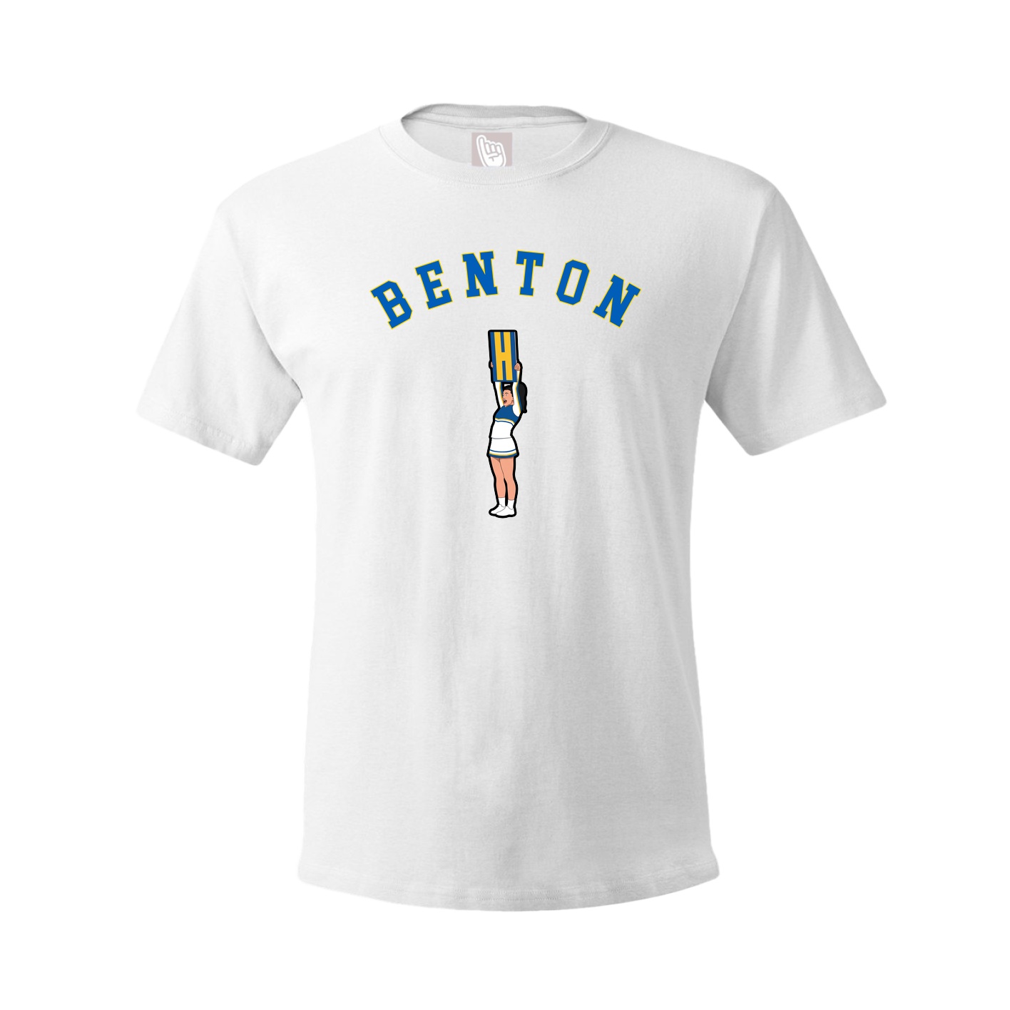 Youth Tee — Shirsey Arch in White