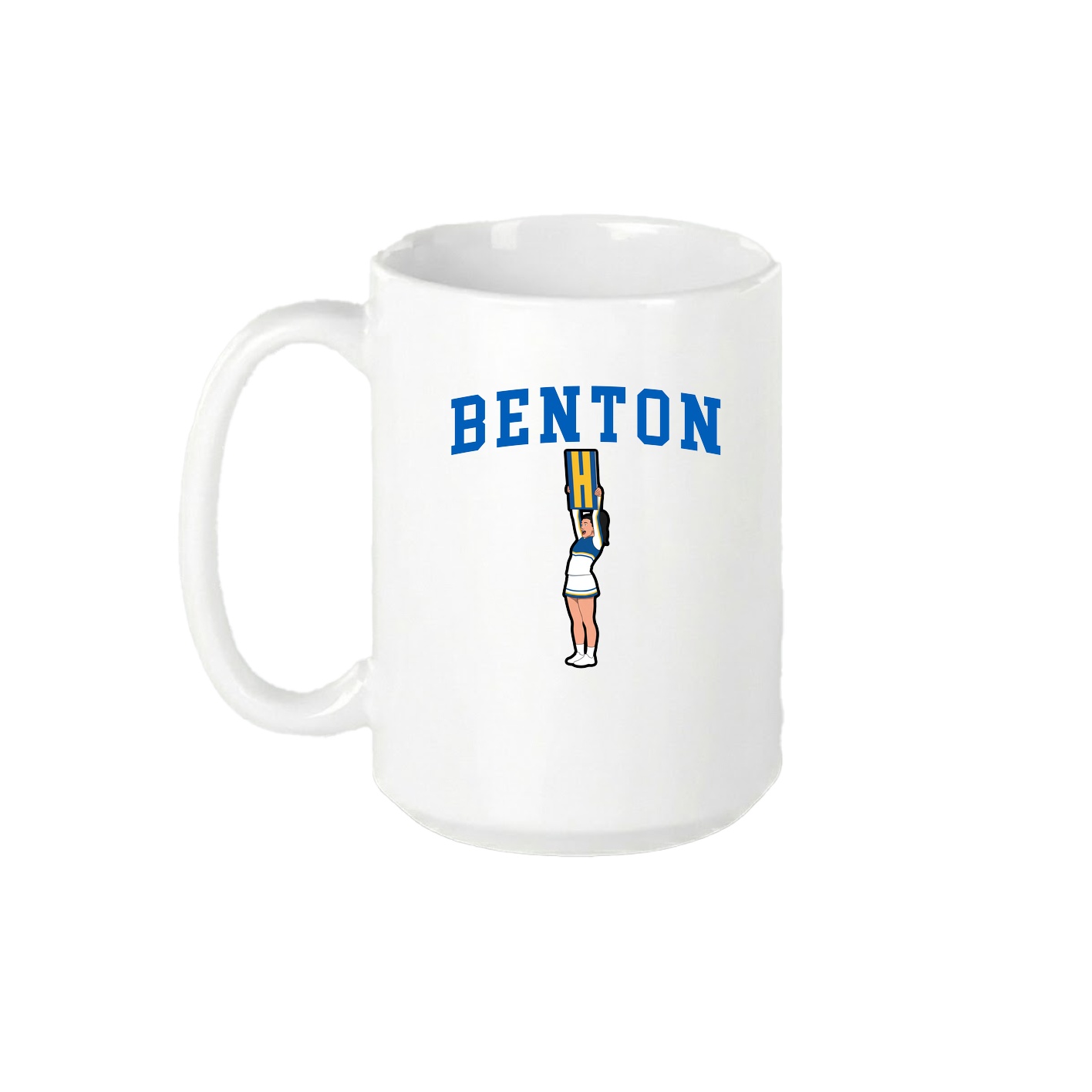 15oz Coffee Mug — Shirsey in White