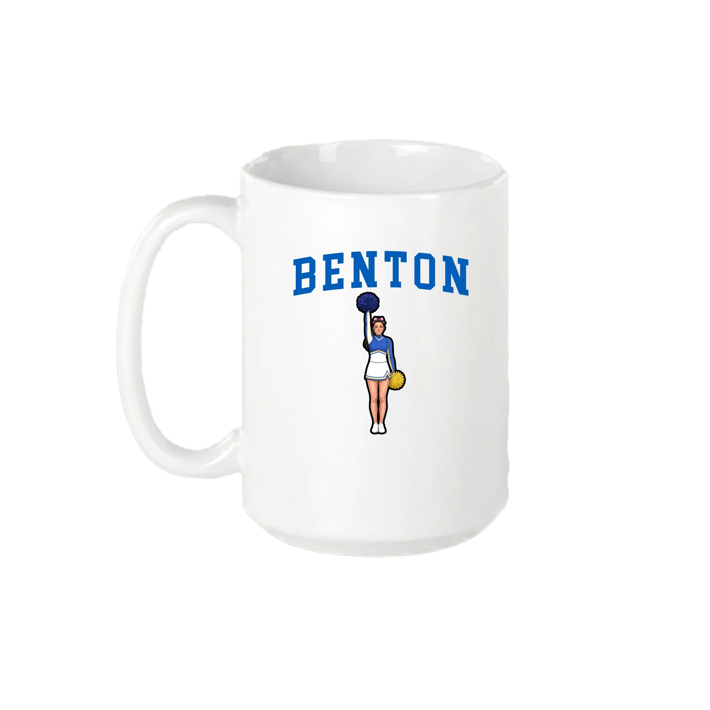 15oz Coffee Mug — Shirsey in White