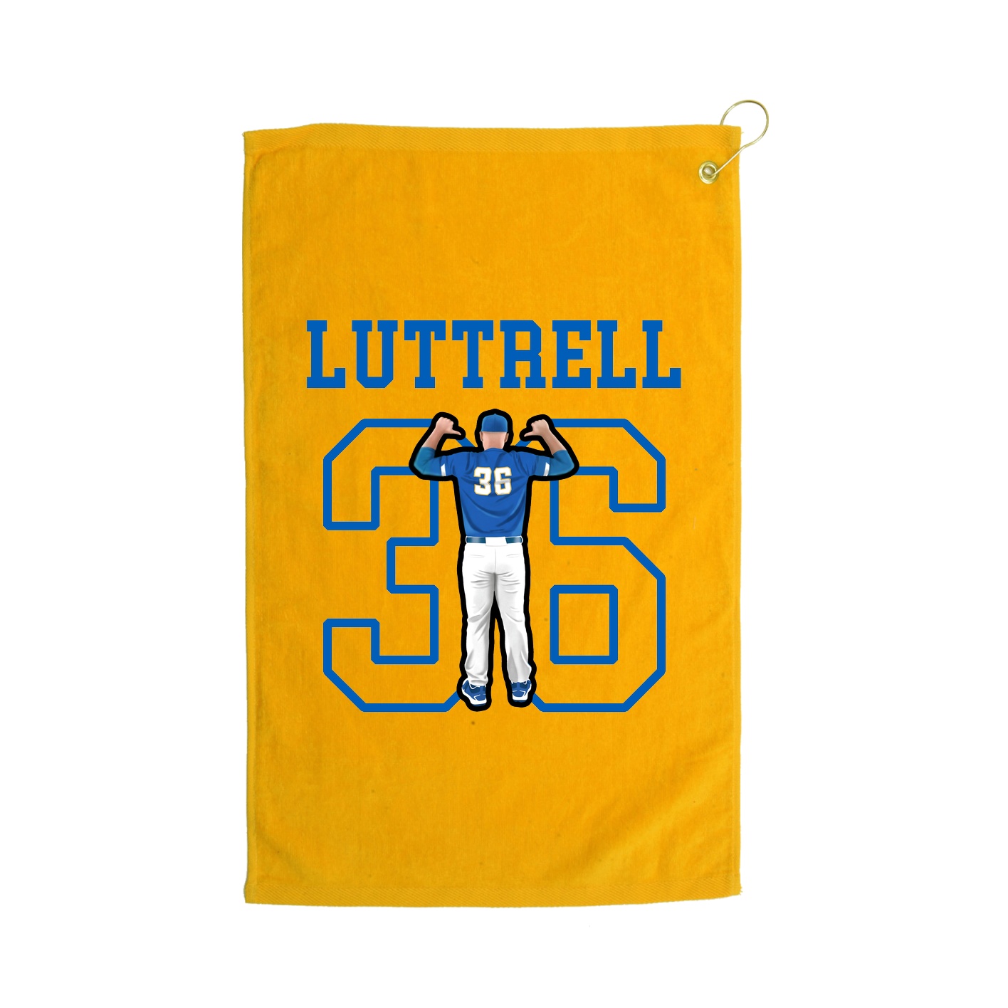 Golf Towel — Shirsey in Gold