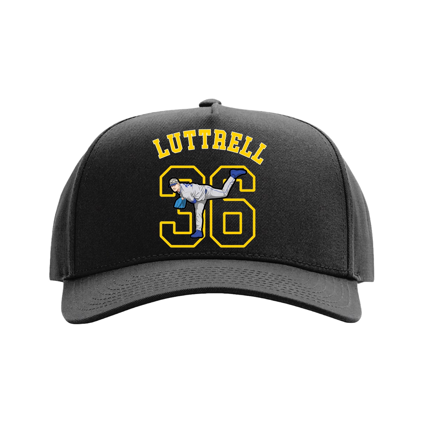Full Fabric Five-Panel Champ Cap