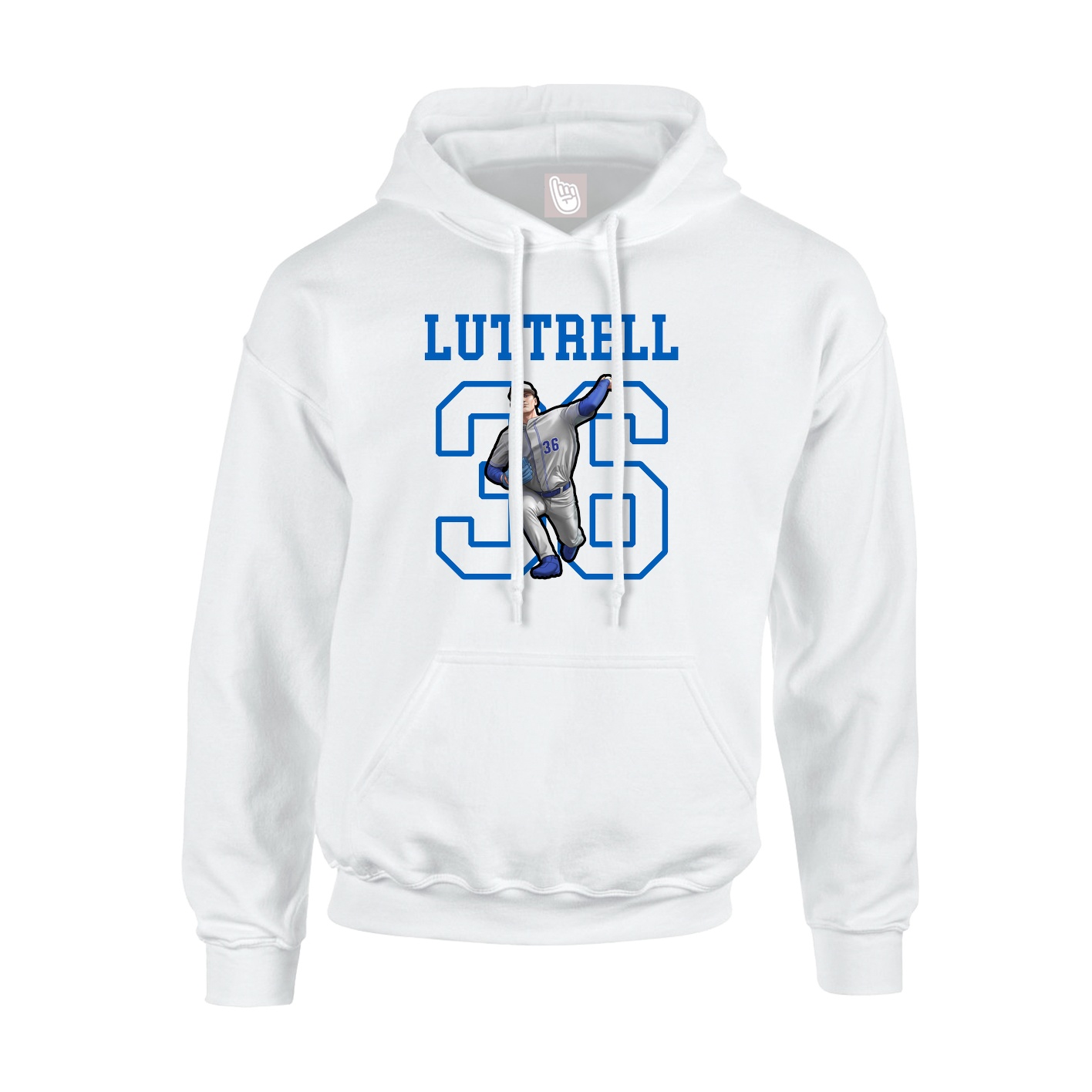 Hoodie — Shirsey in White