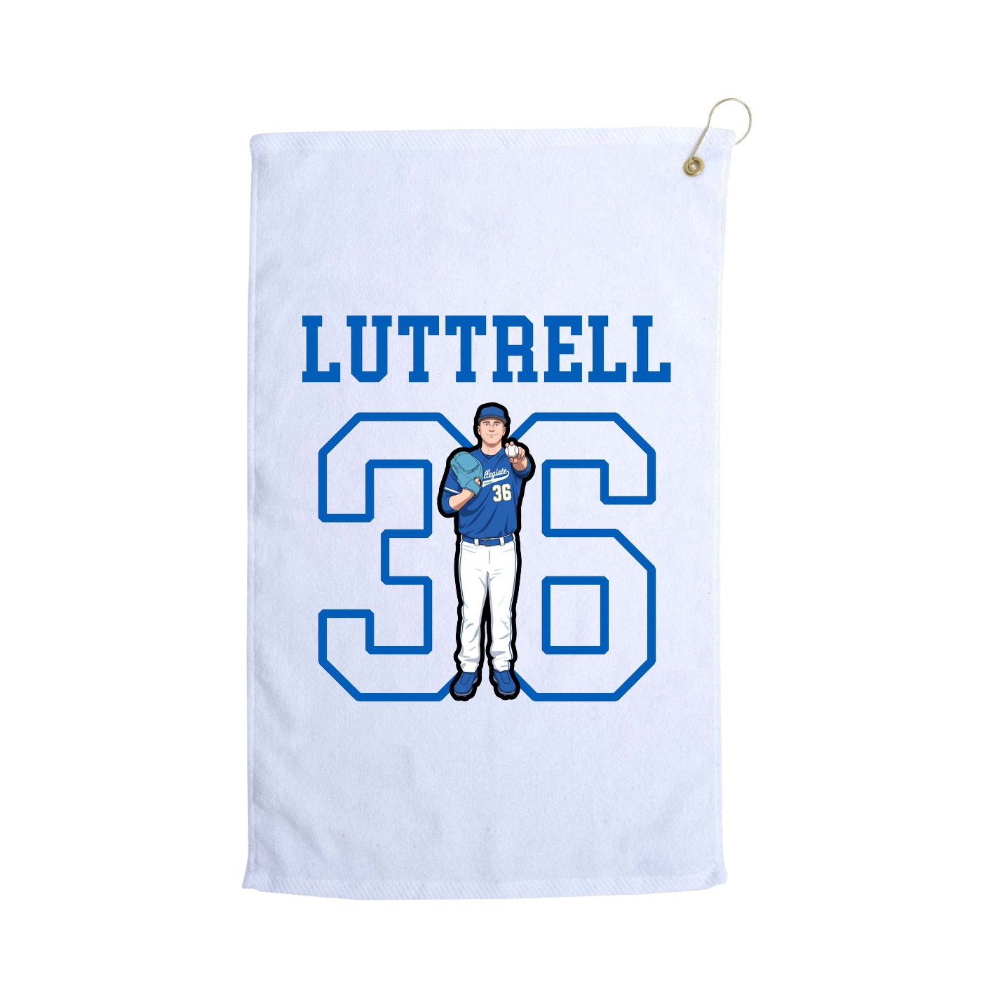 Golf Towel — Shirsey in White